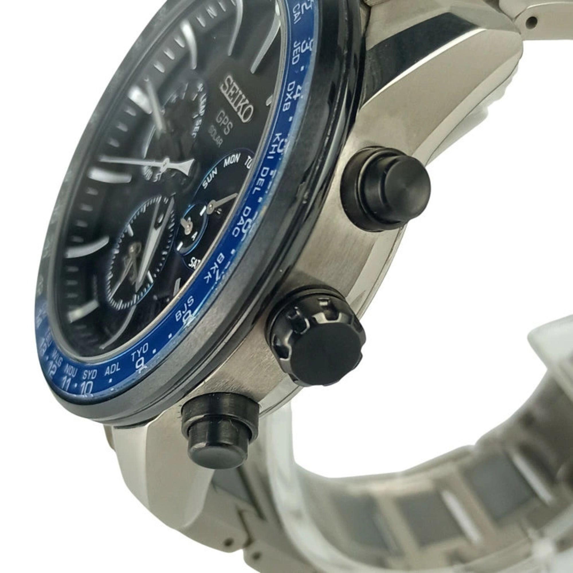 Montre Seiko Astron GPS 5X53-0AD0 SBXC009 Noir cadran de 43 mm