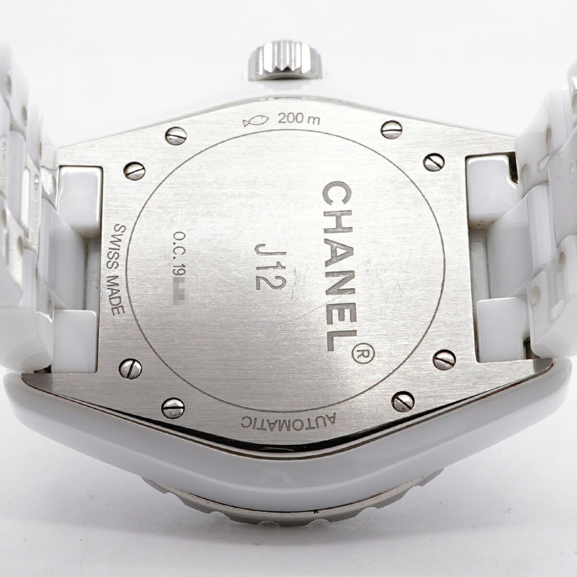 Montre Chanel J12 H0970 Blanc Cadran 39mm
