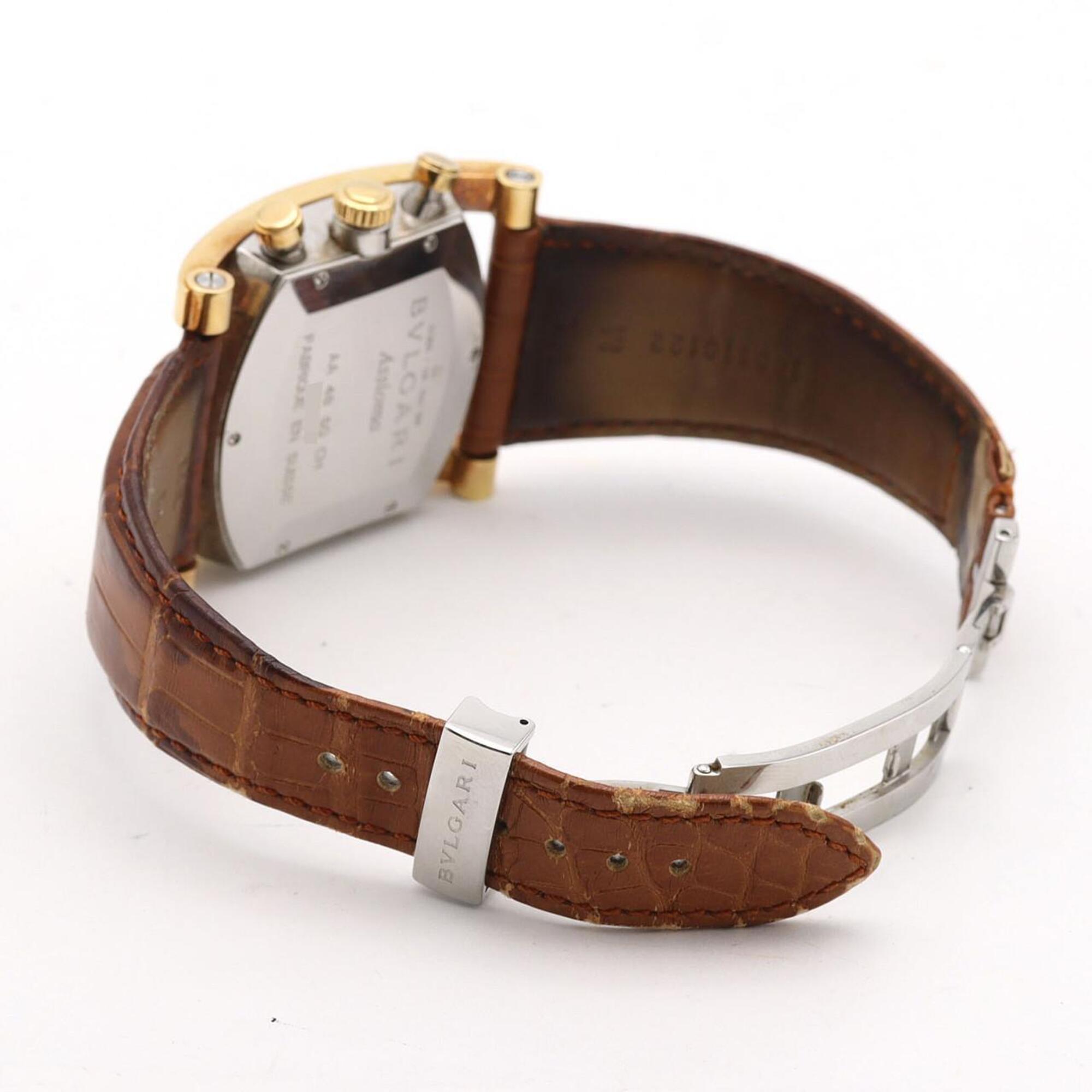 Bvlgari Assioma AA48SG/AA48C6SGLD Silver Dial Stainless steel, yellow gold 48mm Watch
