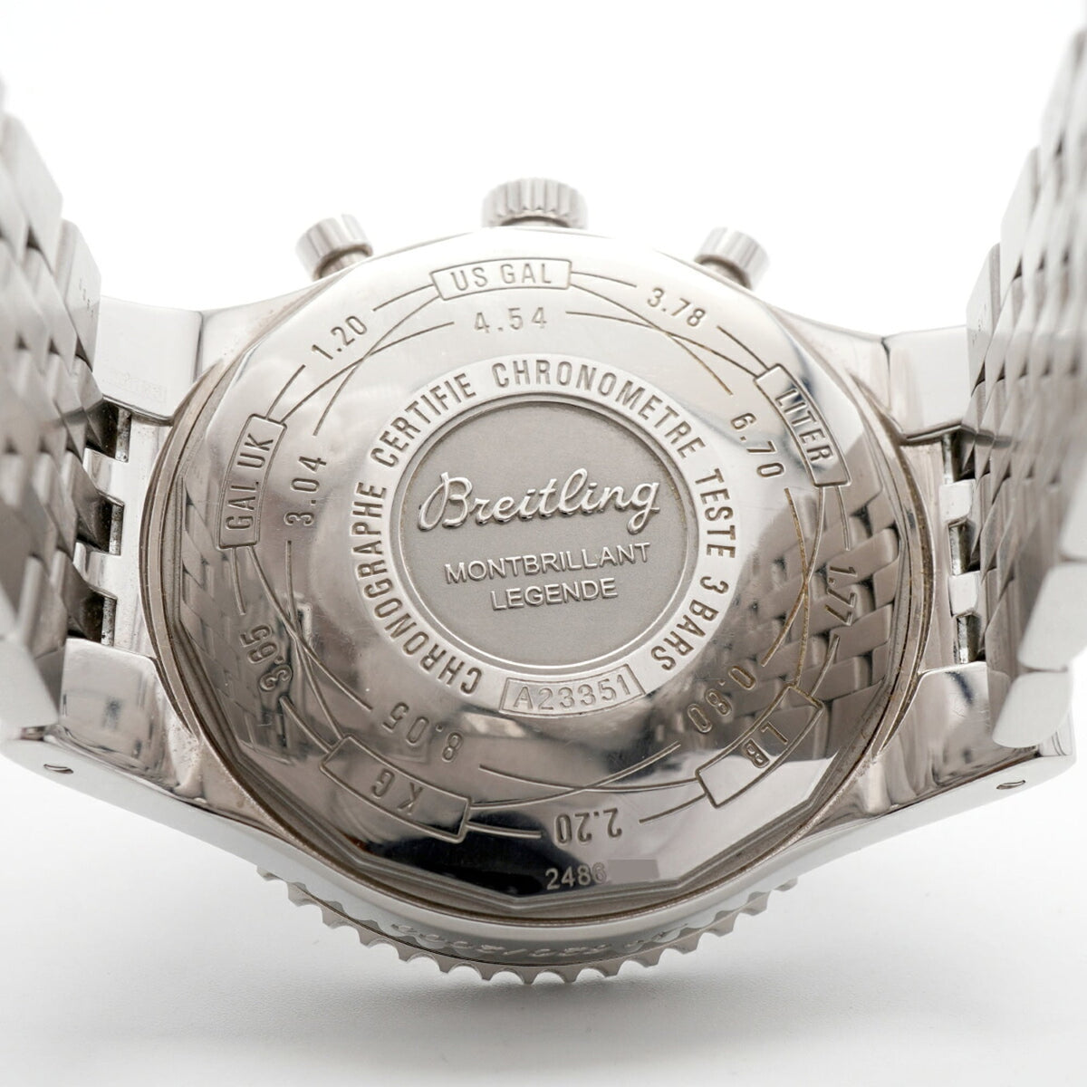 Breitling Navitimer Montbrillant 47 A23351 Black Dial 46mm Watch