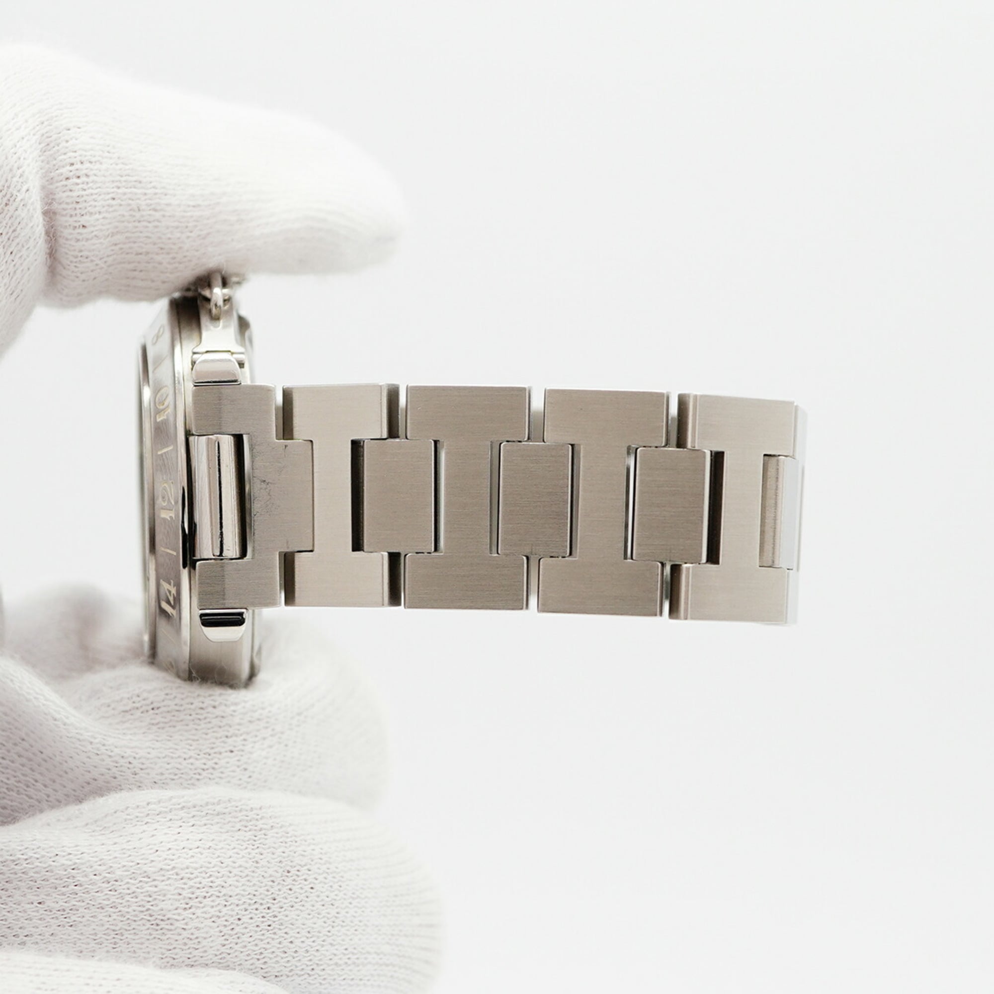 Cartier Pasha W31029M7 Silver Dial Stainless steel 35mm Watch