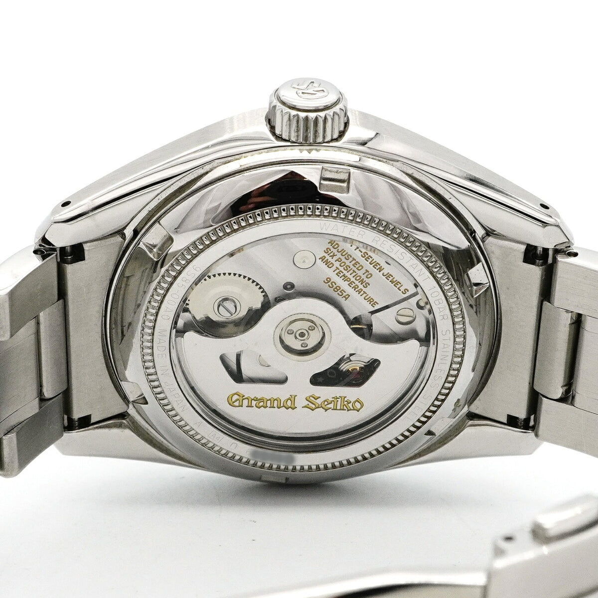 Grand Seiko Grand Heritage Collection Mechanisch Hi-Beat 36000 SBGH205/9S85-00A0 Schwarz Zifferblatt 40mm Uhr
