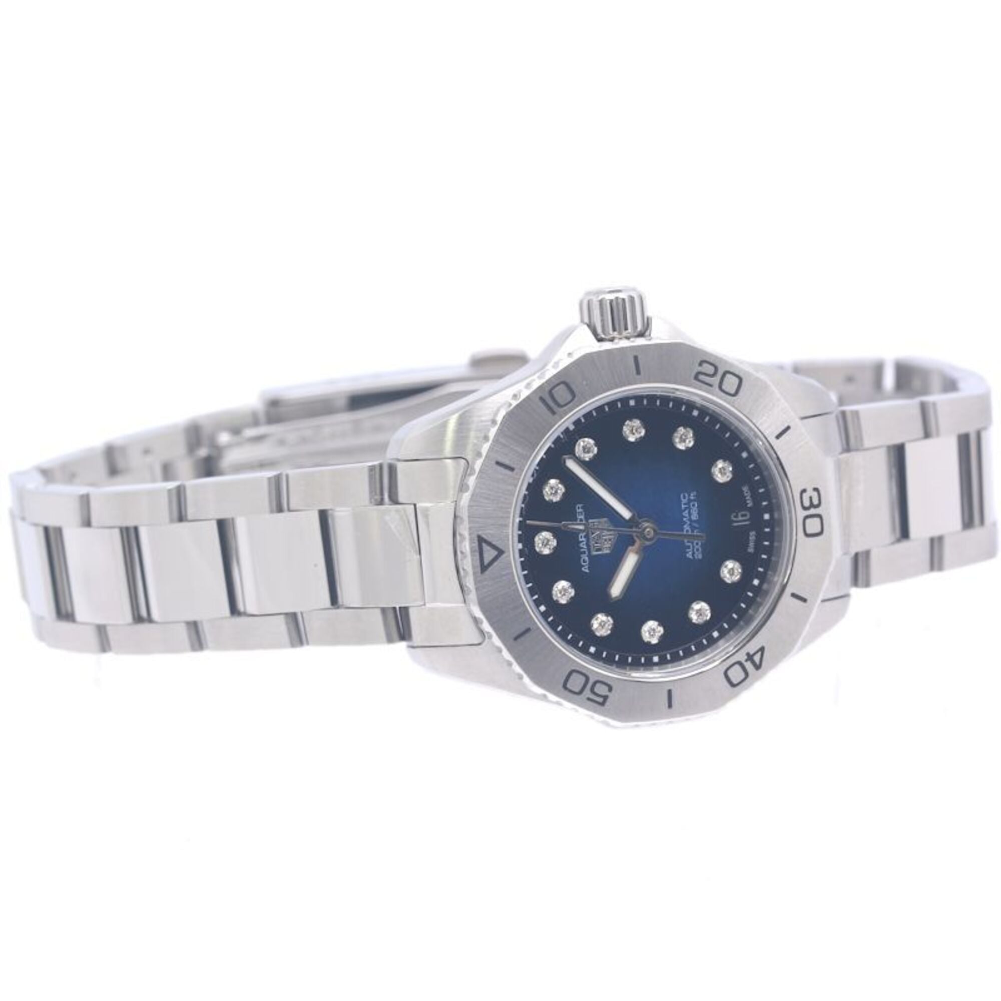 TAG Heuer Aquaracer 11P Diamond WBP2411.BA0622 Damenuhr aus Edelstahl 40319
