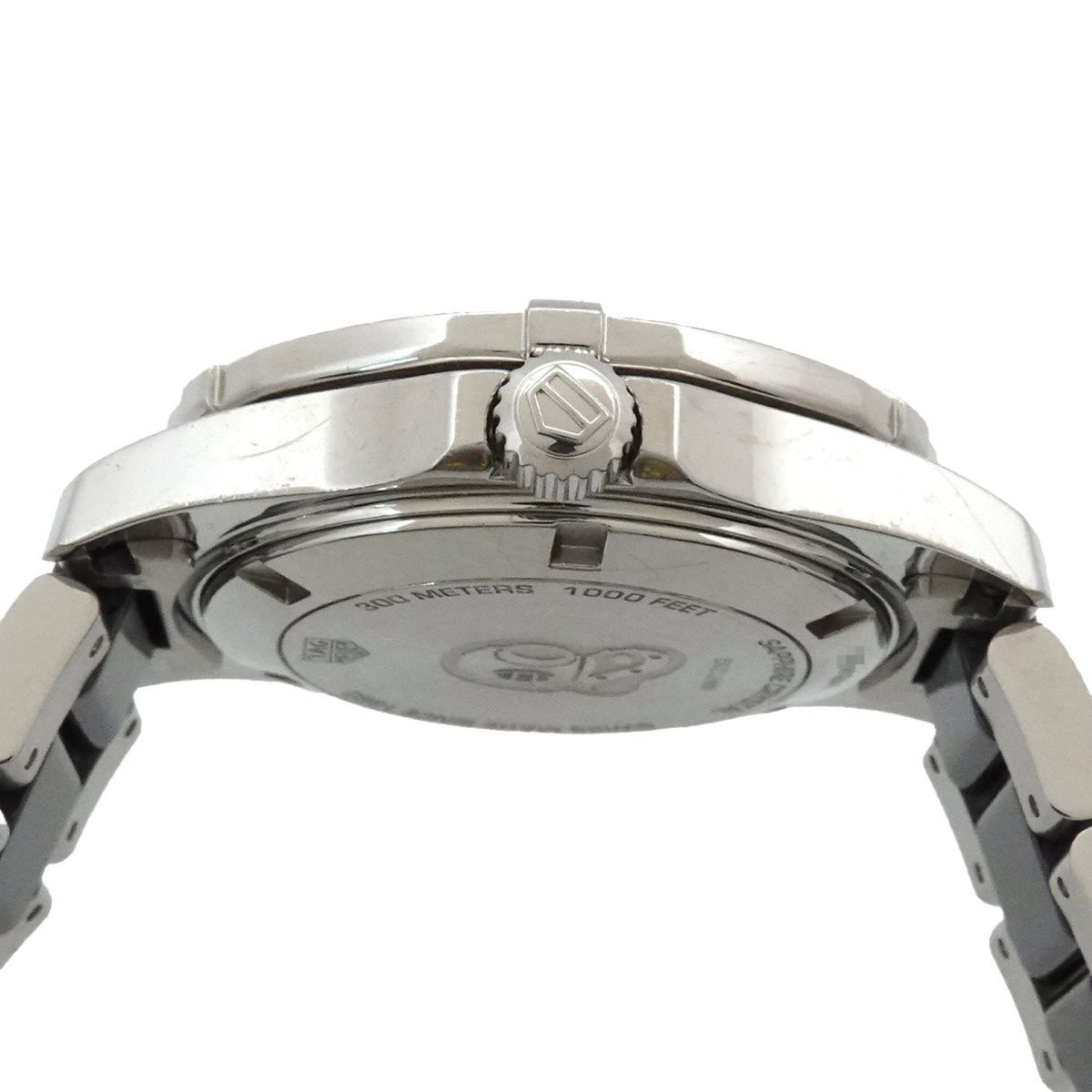 TAG Heuer Aquaracer WAY131G Schwarz Zifferblatt 35 mm Uhr