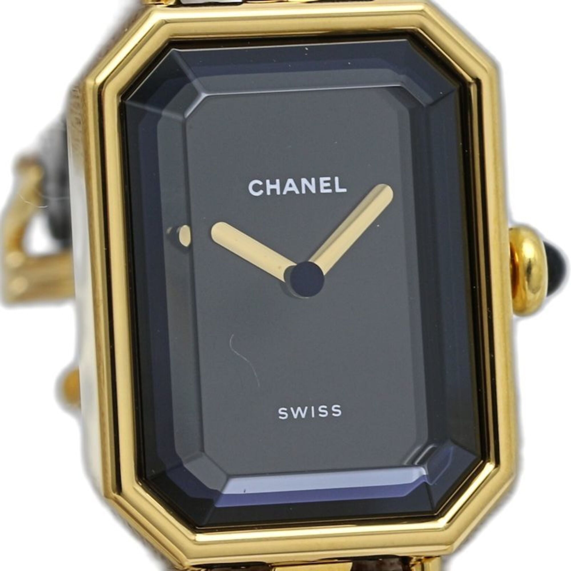 Chanel Premiere H0001 483011003 Black Dial 20mm Watch