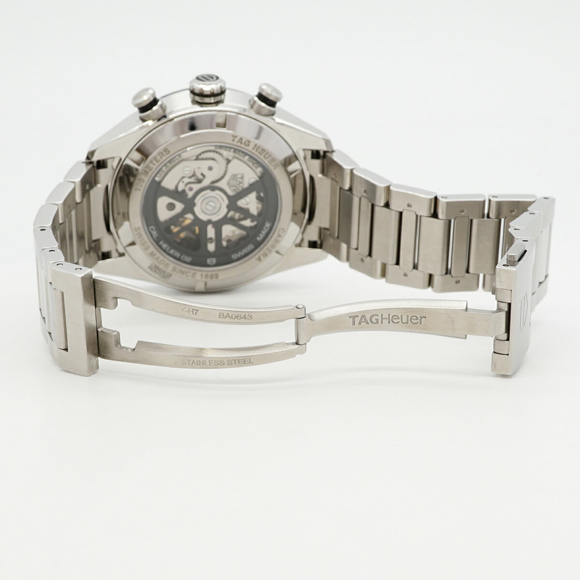 TAG Heuer Carrera CBN2A1A Herrenuhr blauem Zifferblatt