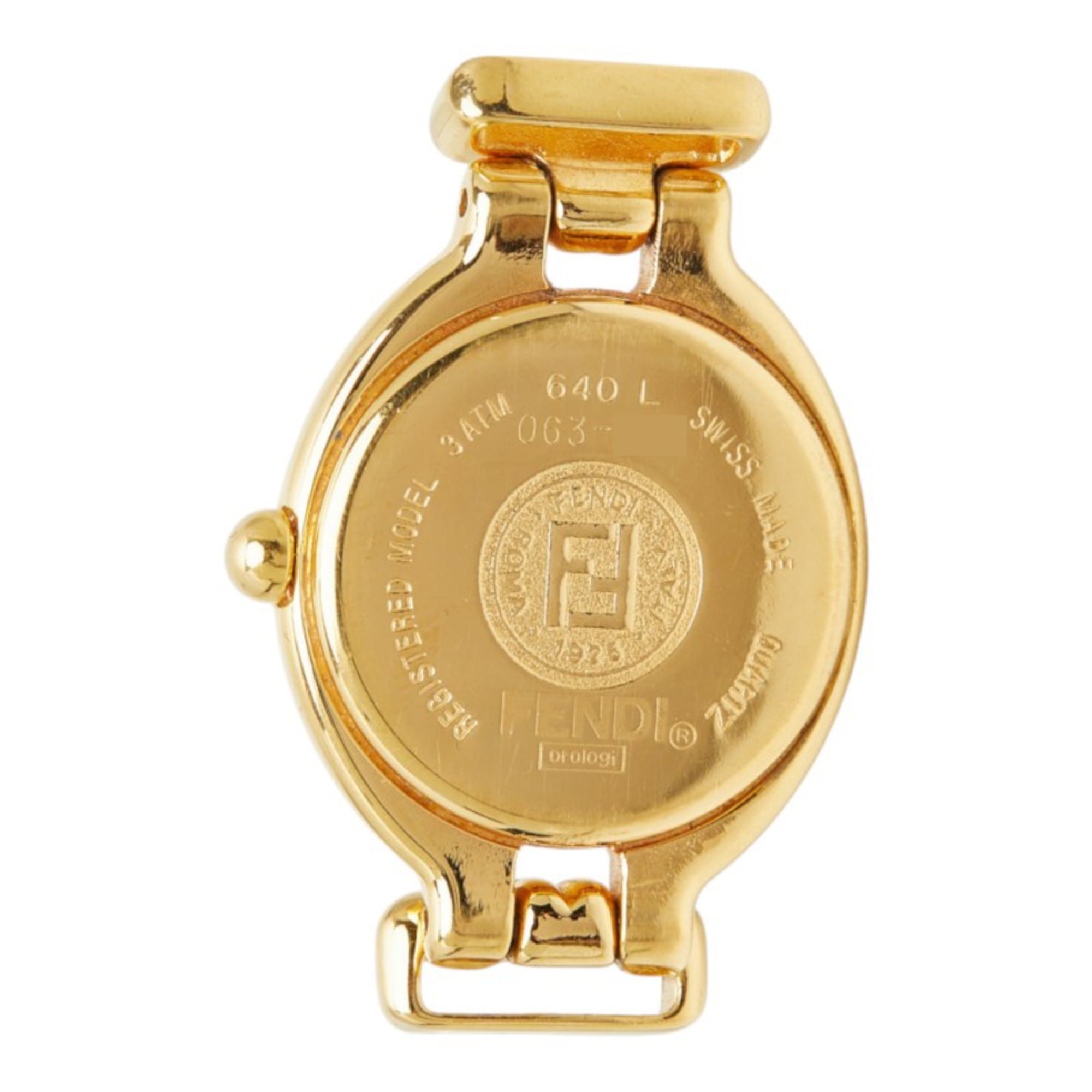 Montre Fendi Chameleon à bracelet interchangeable, 5 couleurs, 640L Blanc, cadran de 24 mm