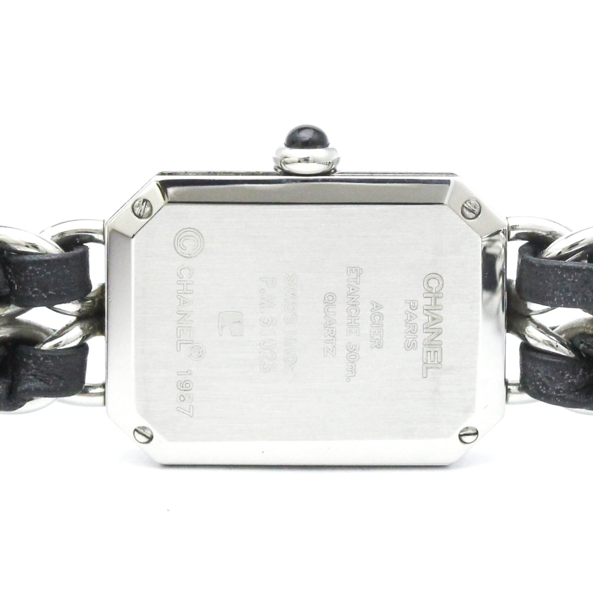 Chanel Premiere H0451 Black Dial 20mm Watch