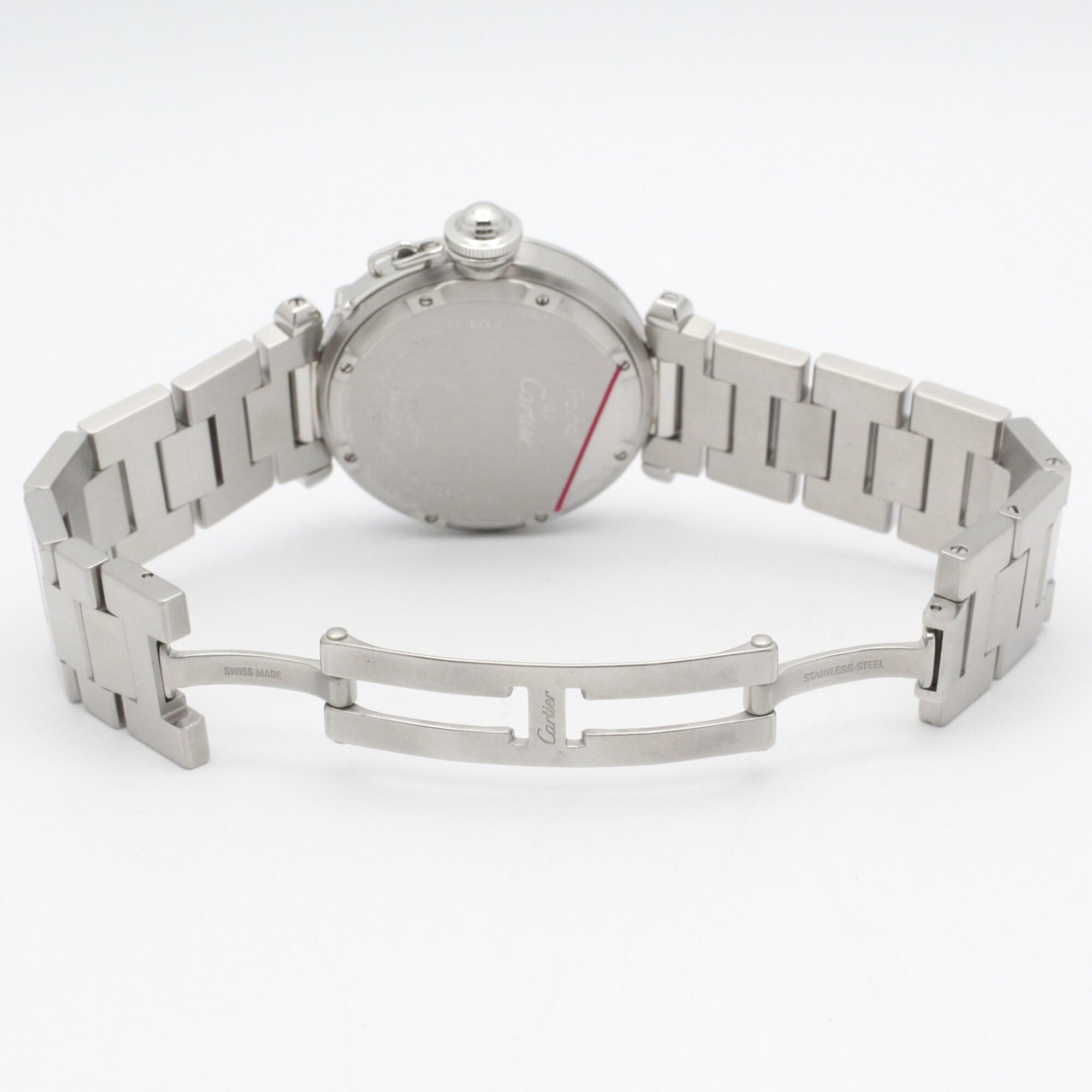 Cartier Pasha W31074M7 White Dial 35mm Watch