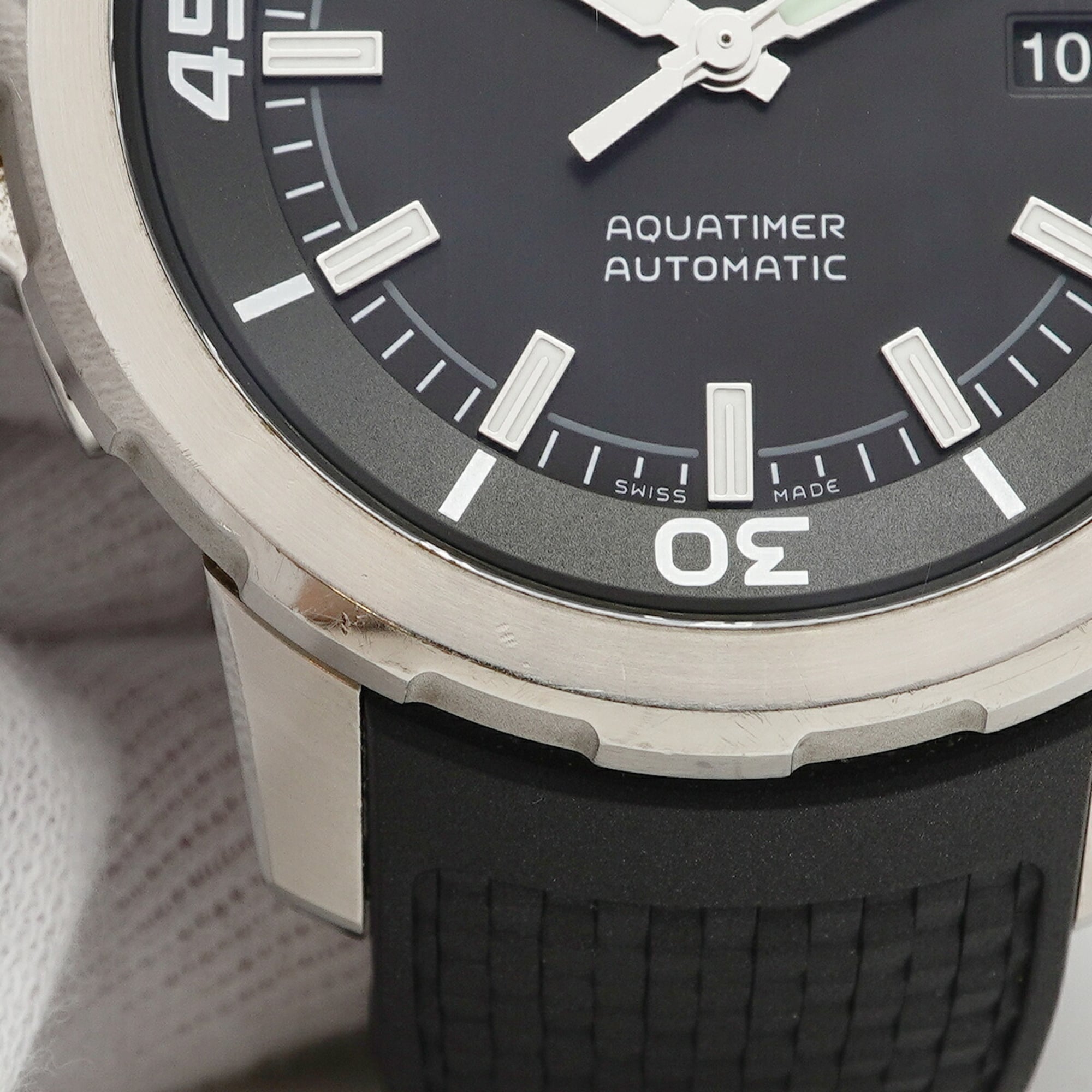 IWC Schaffhausen Aquatimer IW329002 Black Dial