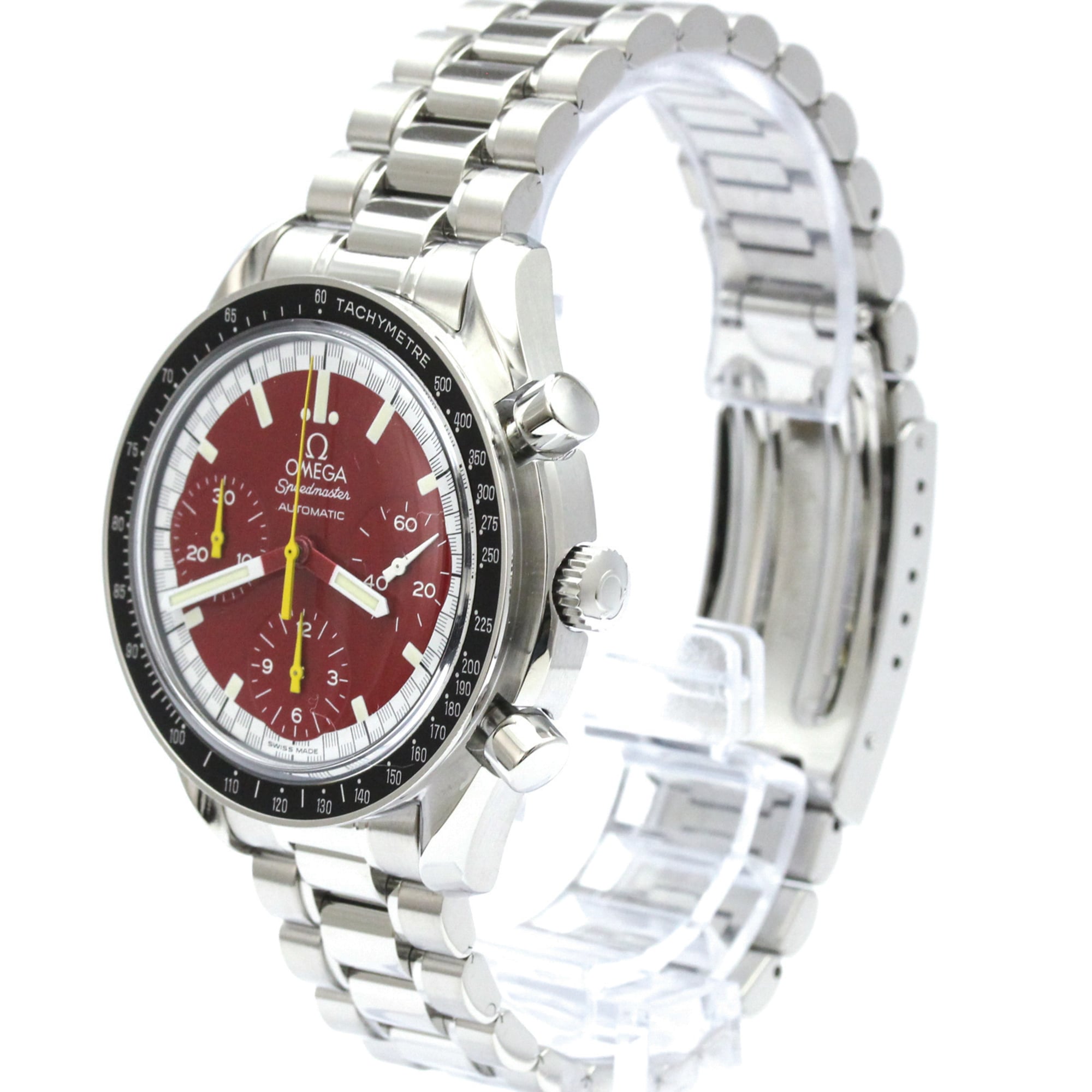 Omega Speedmaster 3510.61 Red Dial 39mm Watch