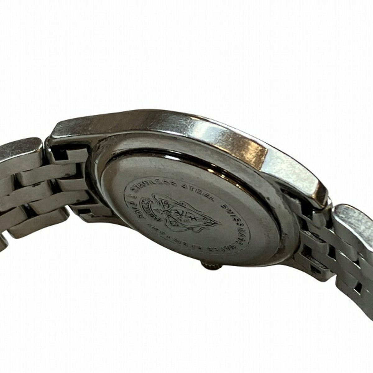 Gucci 5500L Quartz Silver Dial Date Roman Numeral Watch for Women