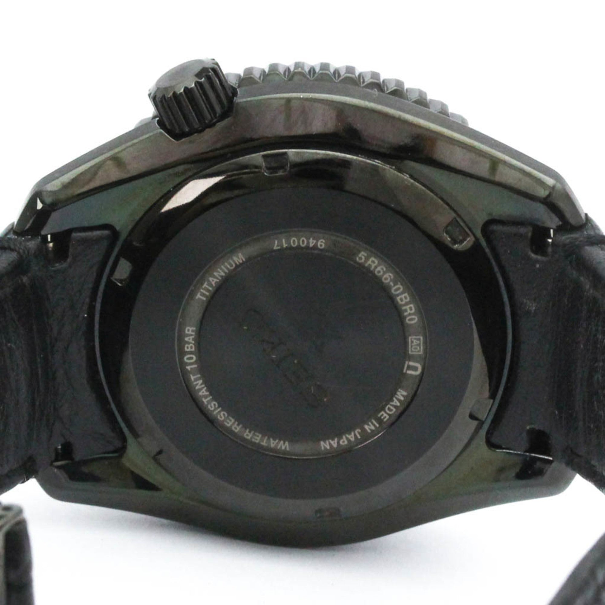 SEIKO Prospex Black Edition Spring Drive titaniumhorloge SBDB025 (5R66-0BR0)