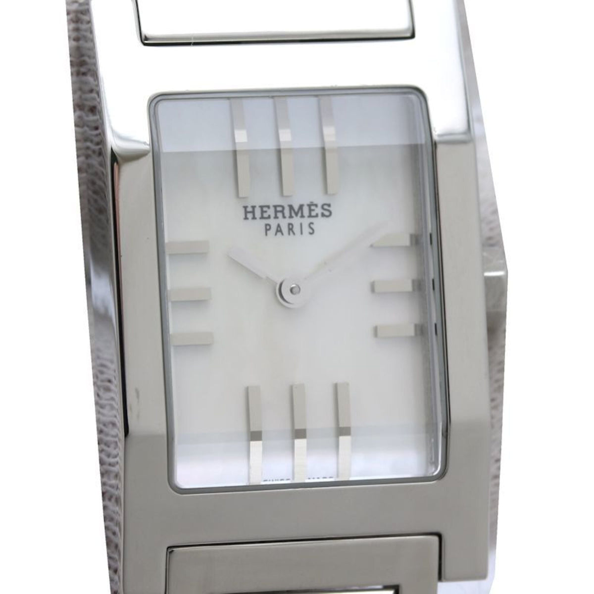 Hermes Tandem TA1.210.213/3800 White shell Dial 19mm Watch