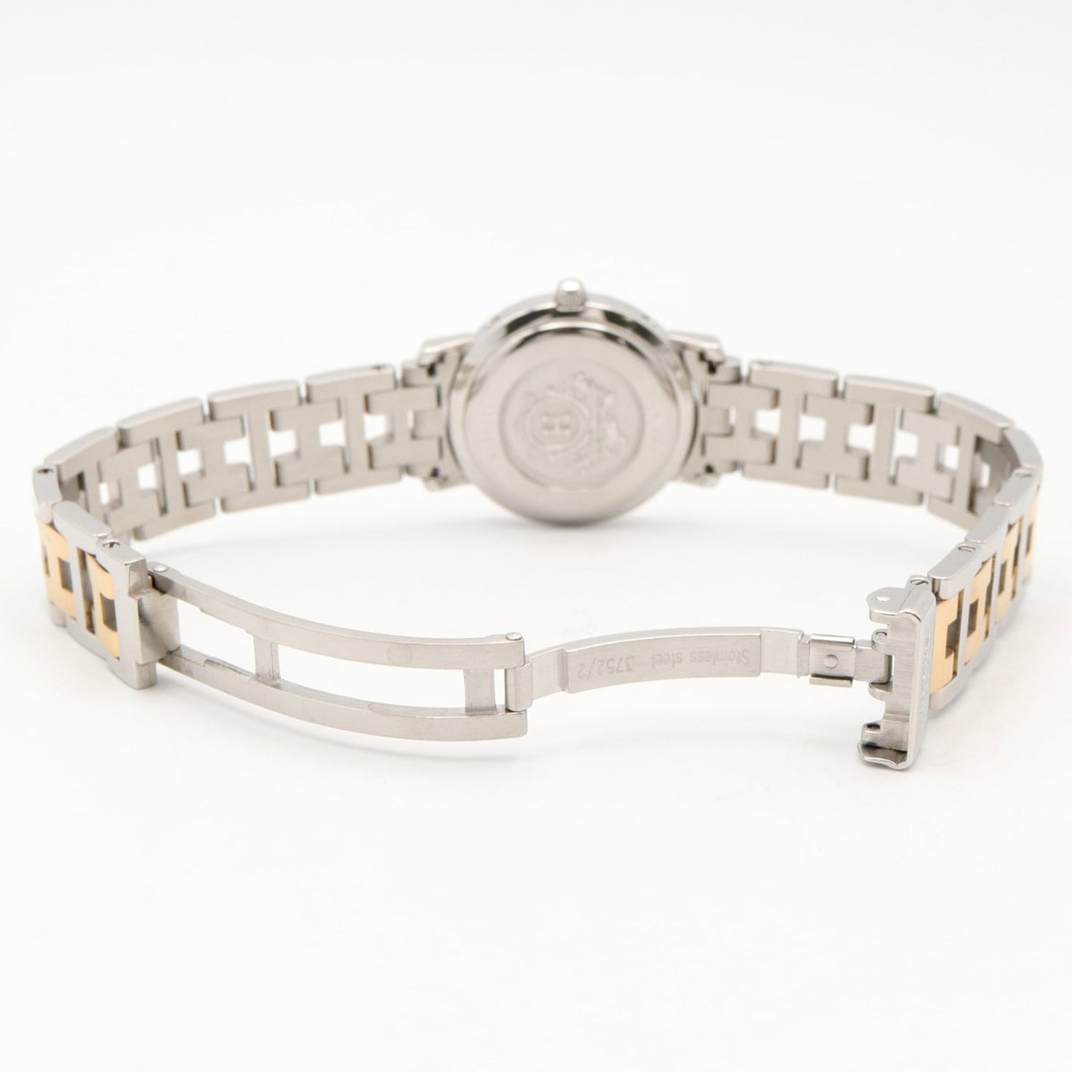 Hermes Clipper CL4.220 Elfenbein Zifferblatt 24 mm Uhr
