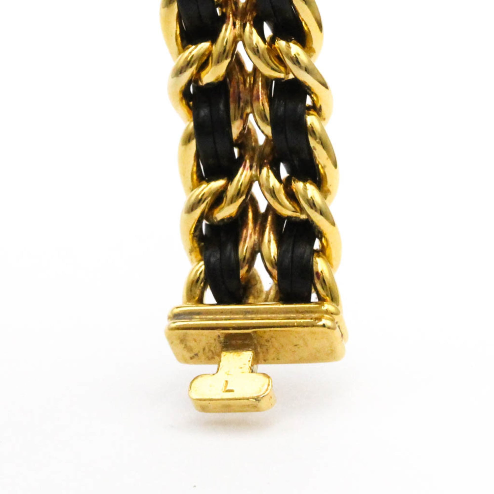 CHANEL Premiere, maat L, verguld kwarts dameshorloge H0001