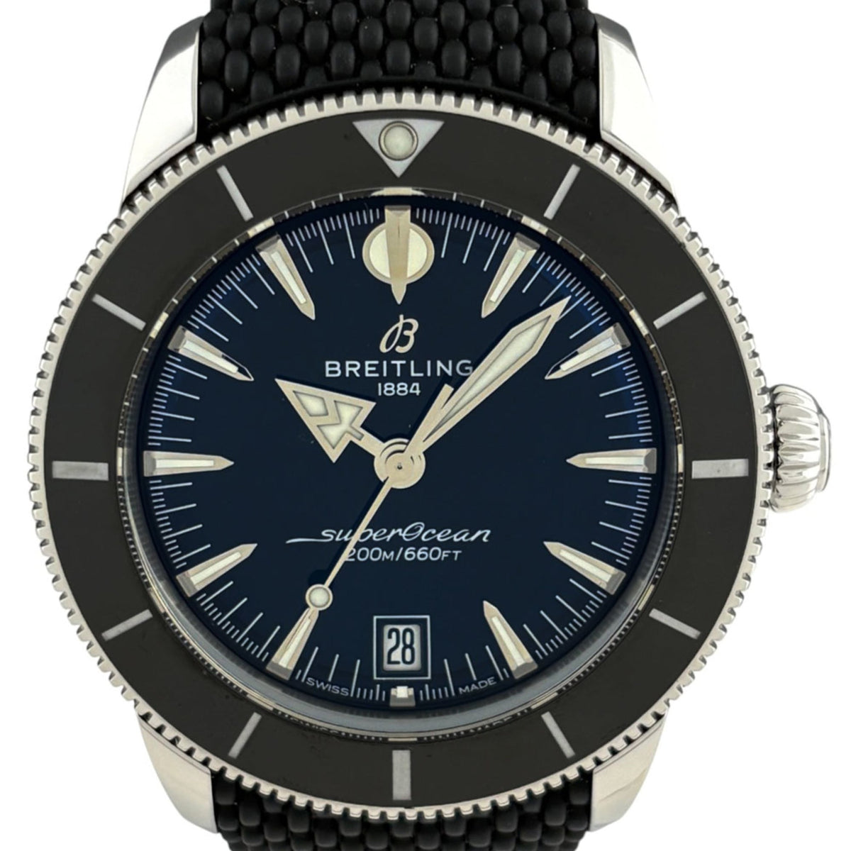 Breitling Superocean Heritage B31 AB3111 Schwarz Zifferblatt 42 mm Uhr