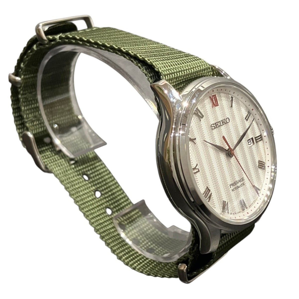 Seiko Presage Japanese Garden 4R35-02S0/SARY205 White Dial 41mm Watch