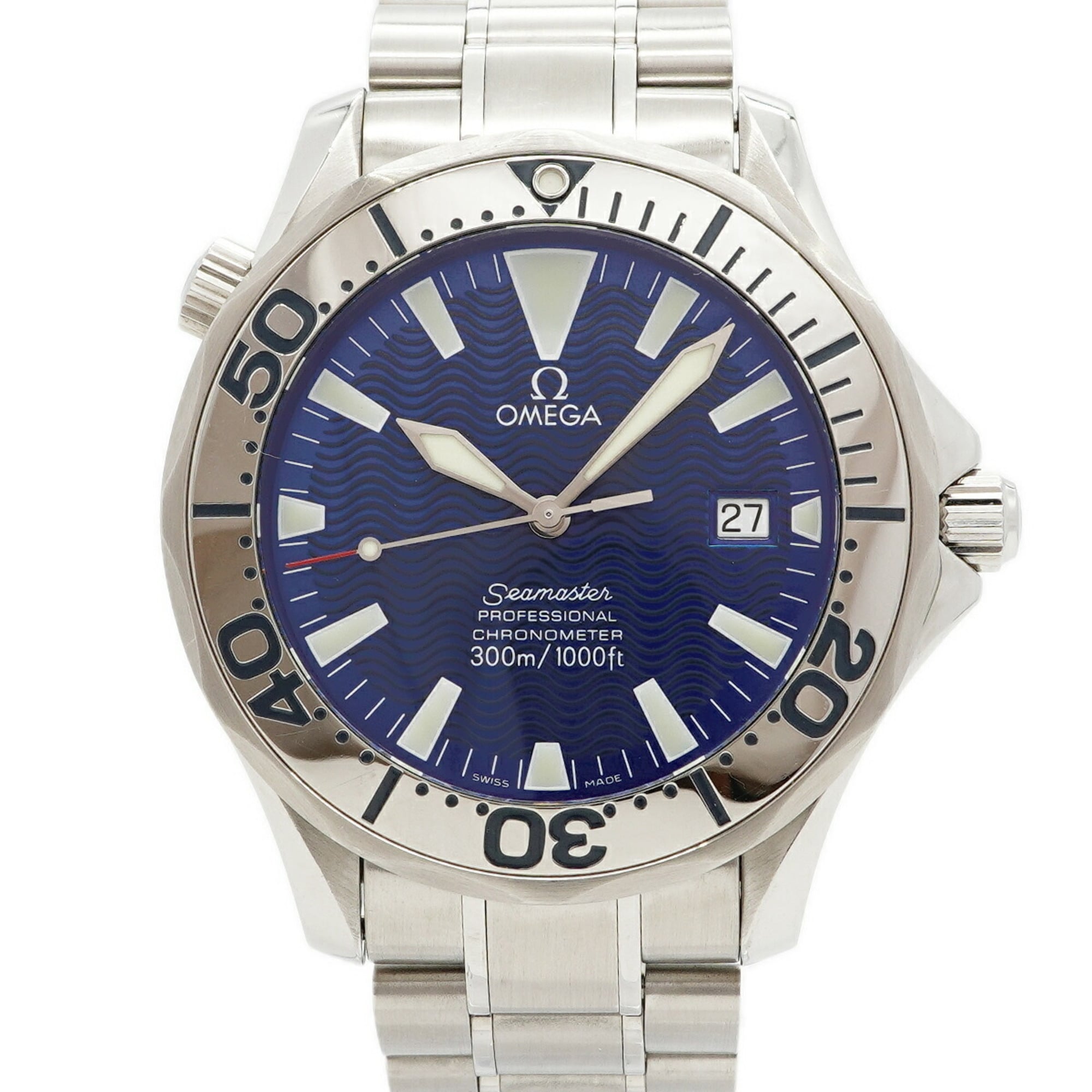 Omega Seamaster 2255.8 Blue Dial 41mm Watch
