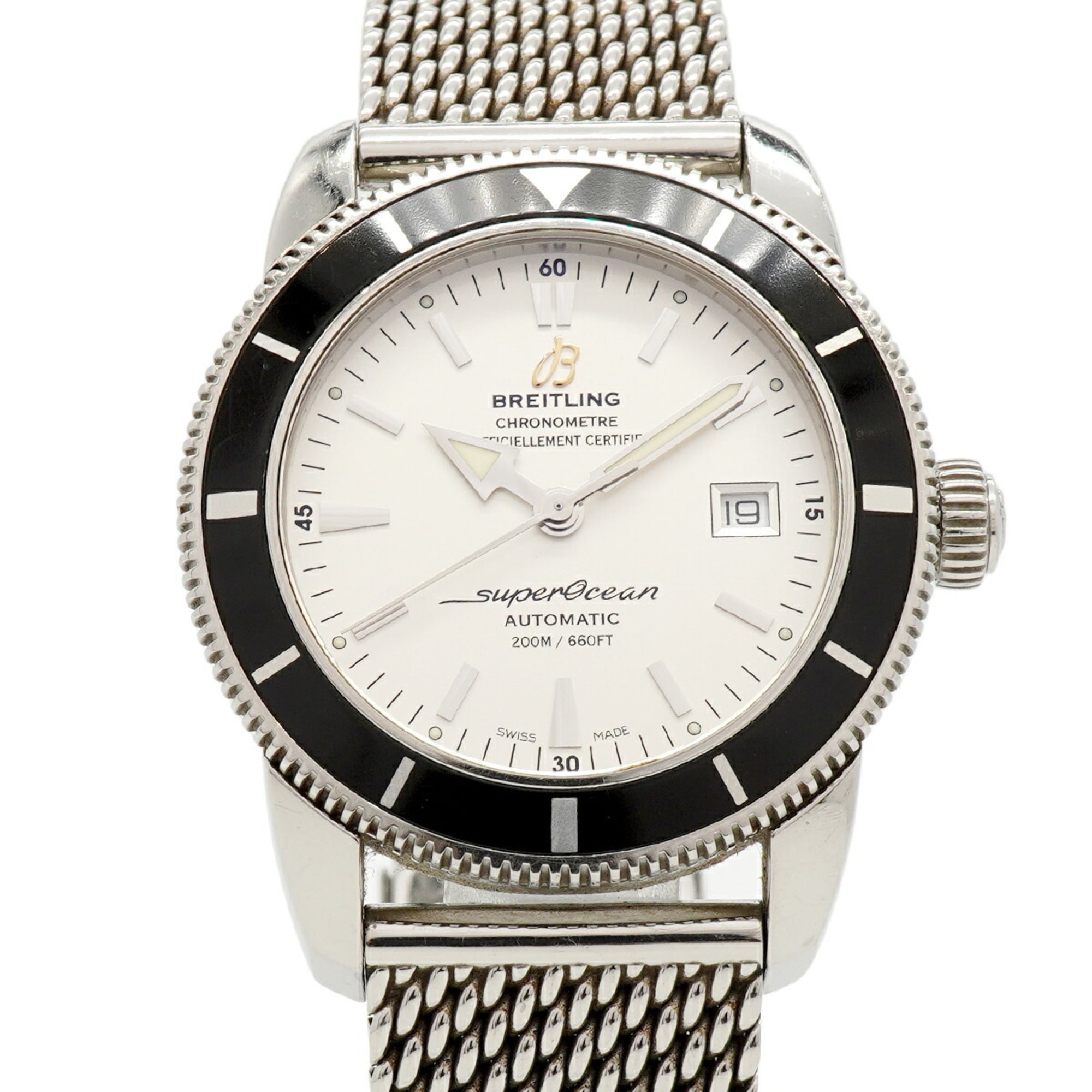 Breitling Superocean A1732124/A17321 Silver Dial 42mm Watch
