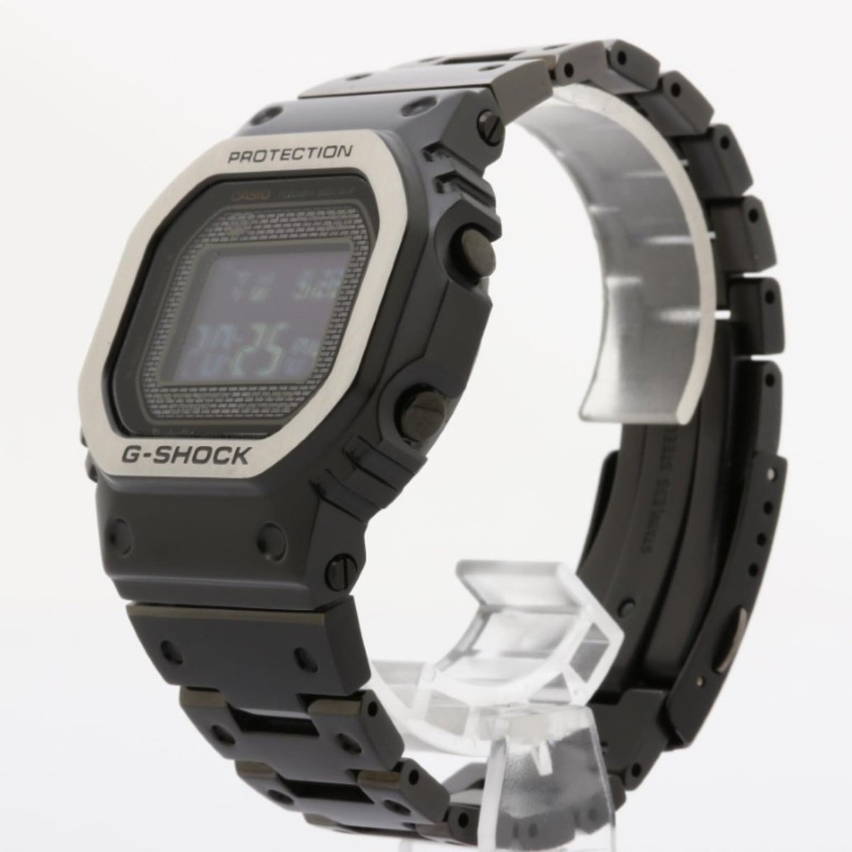 Montre Casio G-SHOCK série FULL METAL 5000, modèle GMW-B5000MB-1JF Noir, cadran de 43 mm
