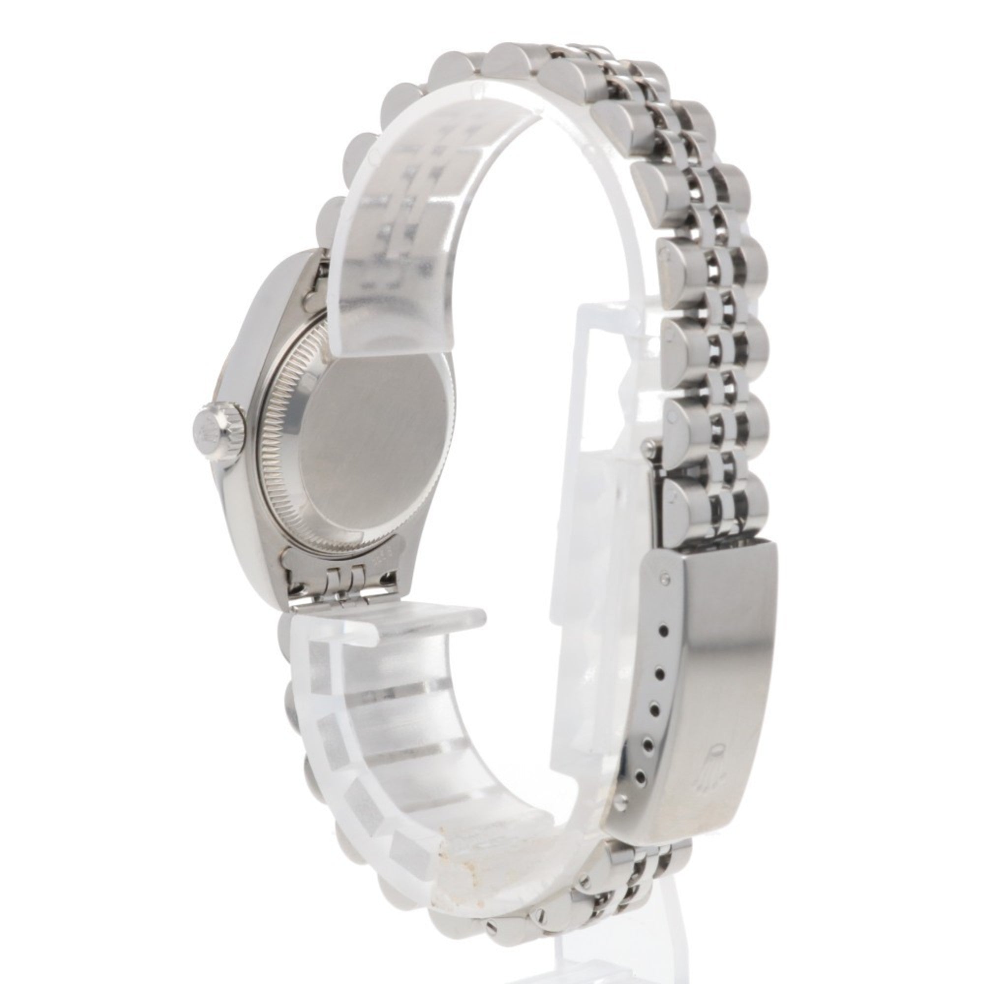 Rolex Datejust Oyster Perpetual Watch, Stainless Steel, 79174G, Automatic, Overhauled and Refinished, Serial Number A, Women's, 10 Diamonds, Sodalite
