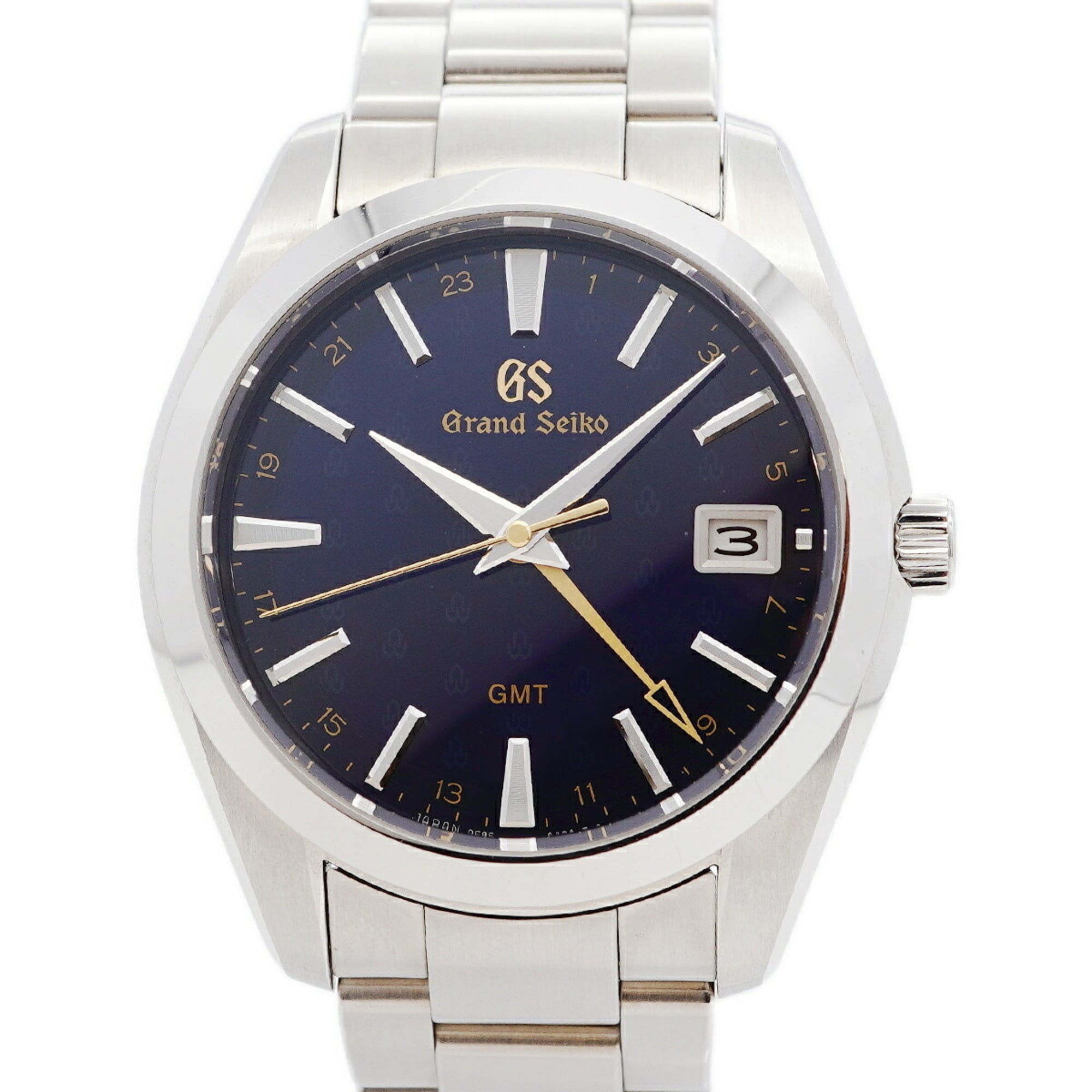 Grand Seiko Seiko Grand GMT 50th Anniversary SBGN009/9F86-0AD0 Navy Dial 40mm Watch