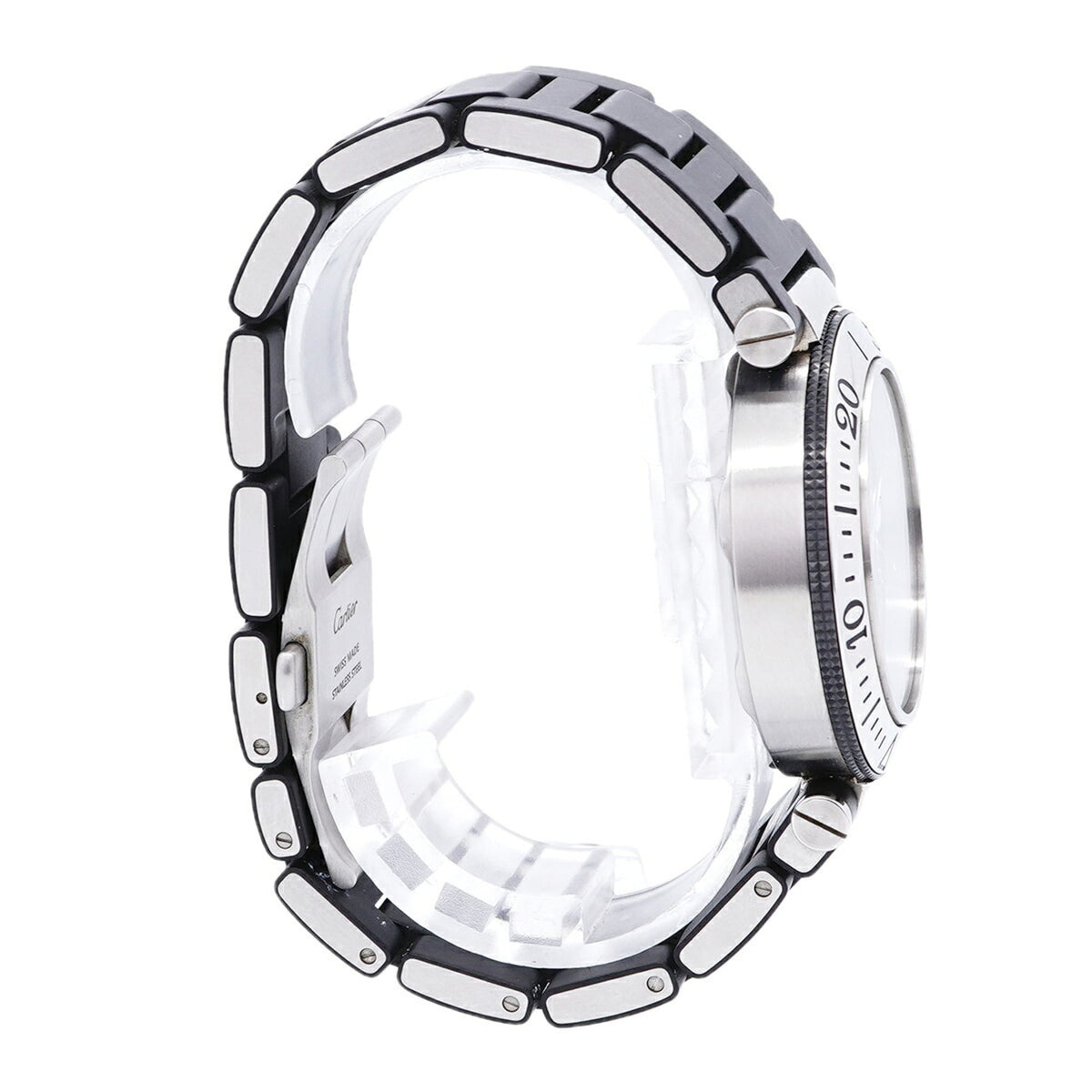 Cartier Pasha Seatimer W31077U2 Noir Cadran 40mm Montre