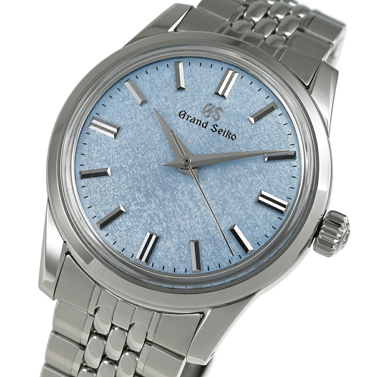 Montre Grand Seiko Collection 9S mécanique SBGW283, cadran bleu, 37 mm