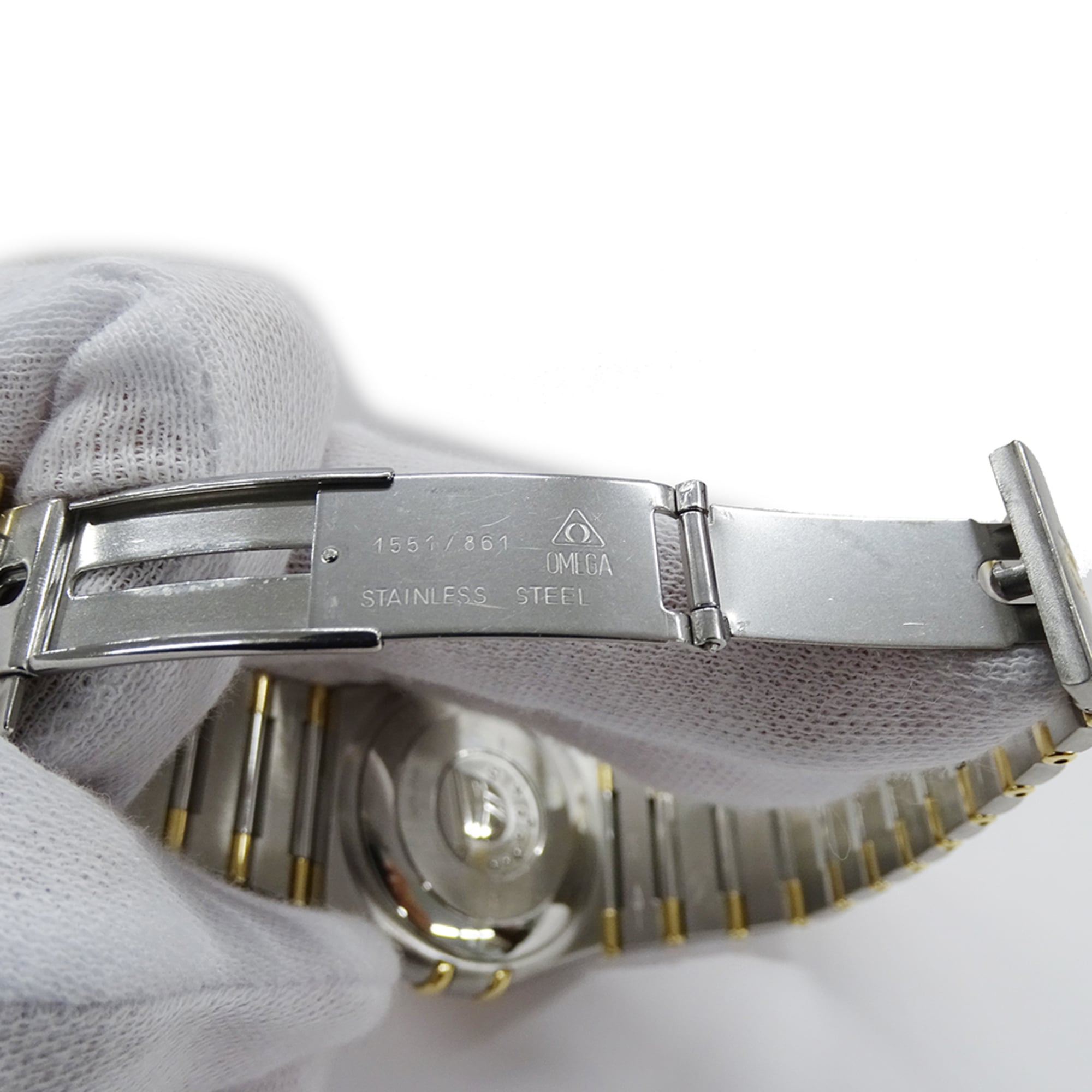 Omega Constellation 1302.1 Gold Dial 35mm Watch