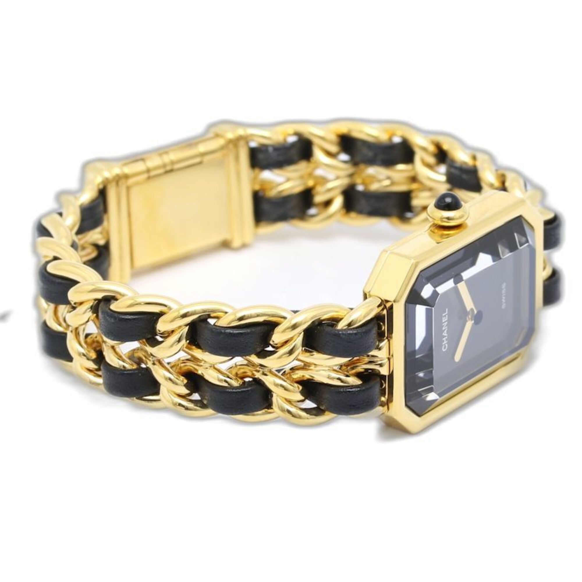 Chanel Premiere H0001 483011001 Black Dial 20mm Watch