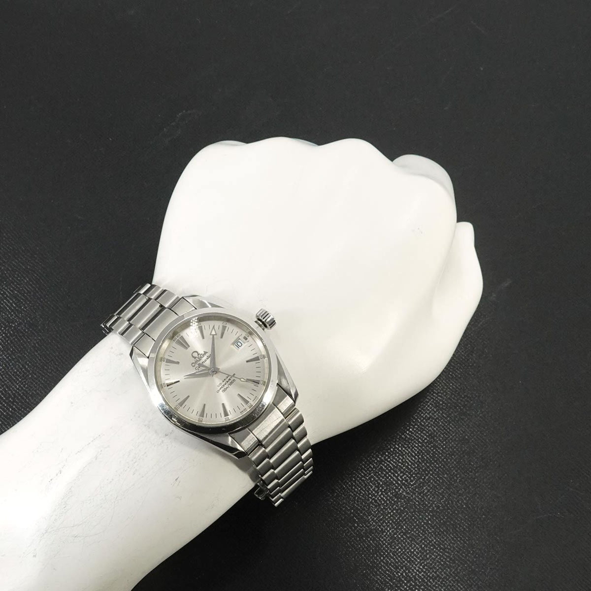 Omega Seamaster Aqua Terra Co-Axial 2504 met zilveren wijzerplaat, 36 mm