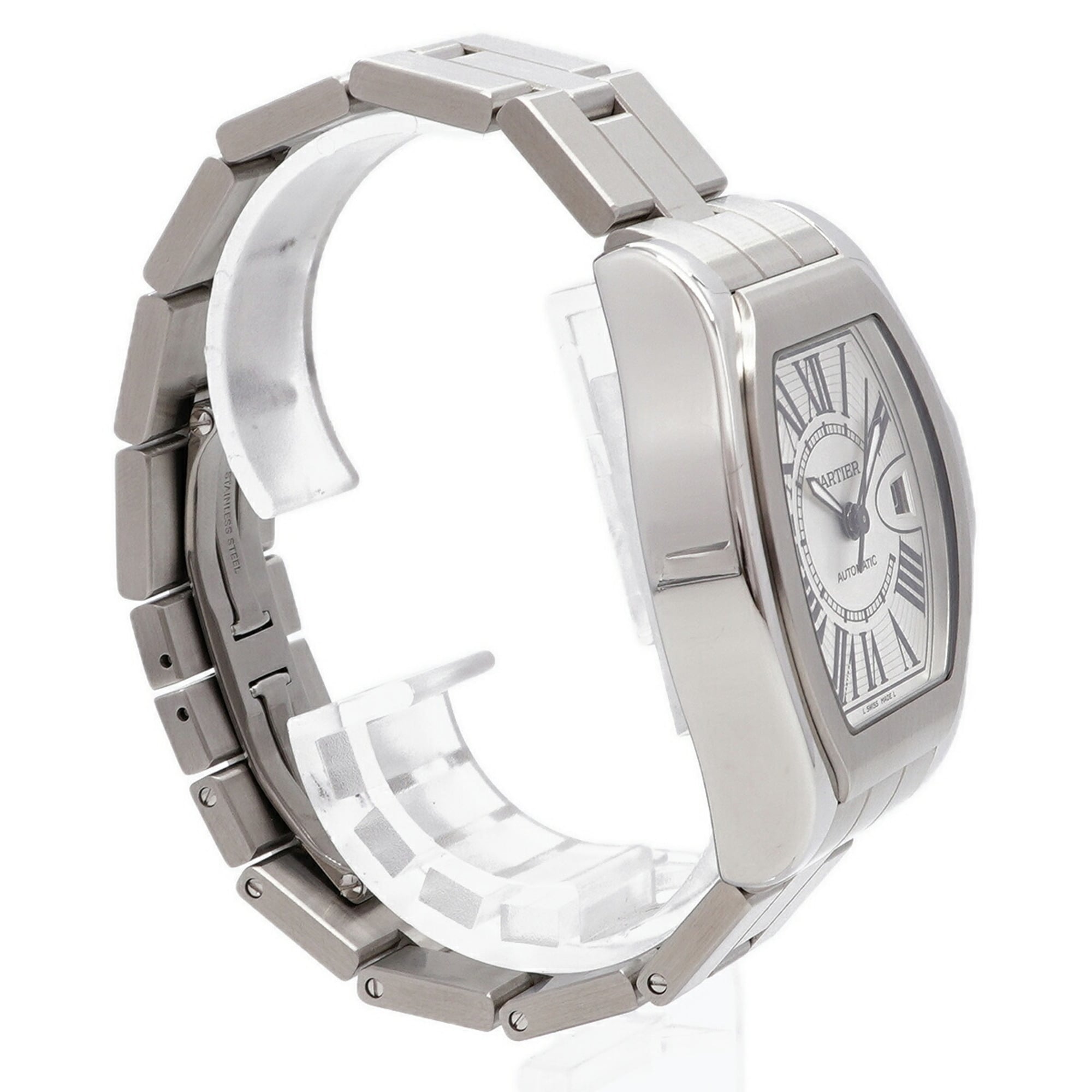 Cartier Roadster LM W6206017 Silver Dial 40mm Watch