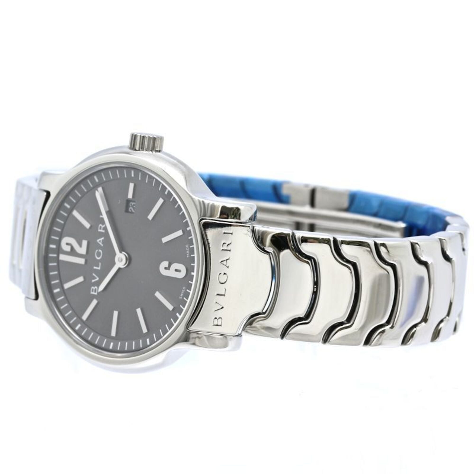 Bulgari Solotempo ST29C5SSD ST29S Grey Dial 29mm Watch