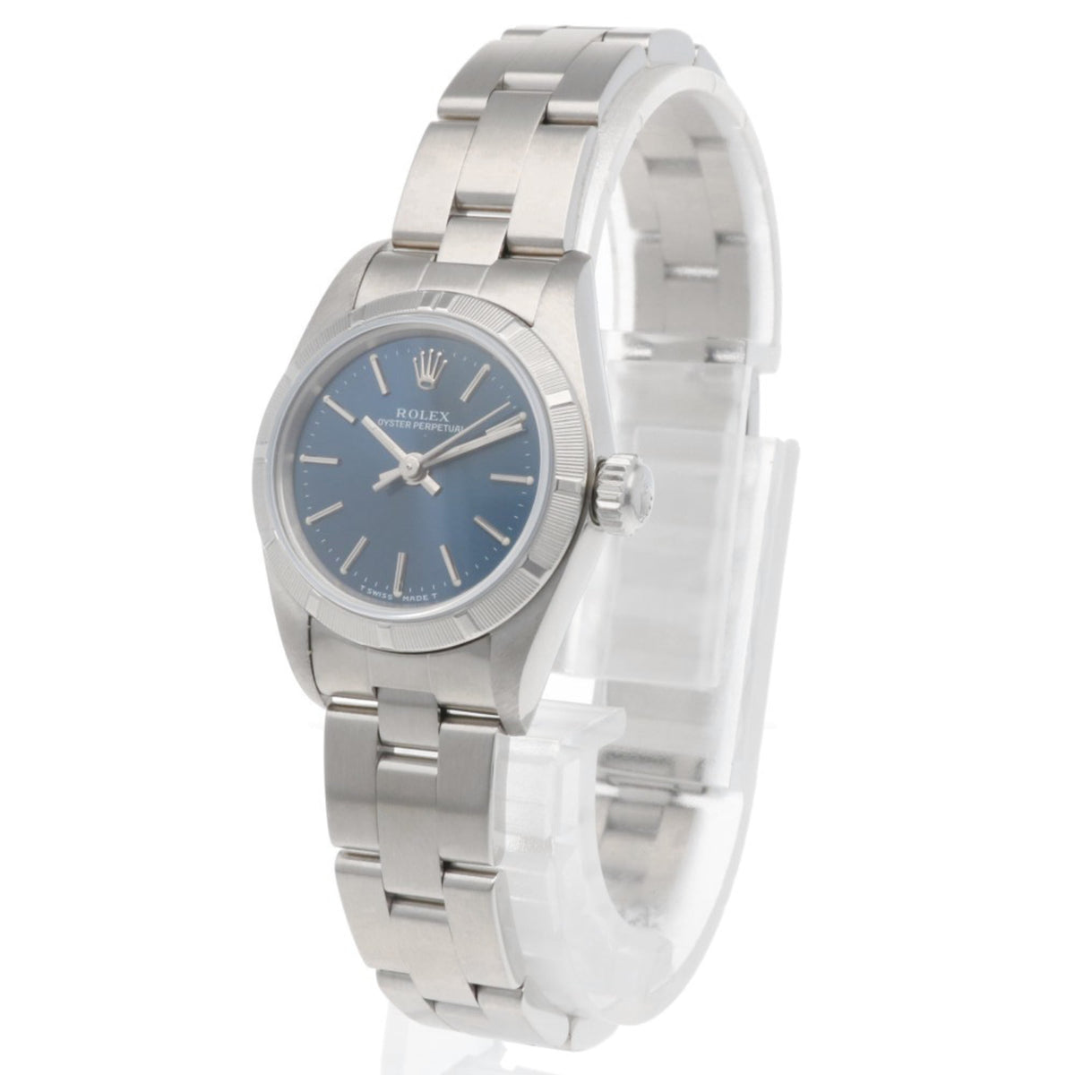 Rolex Oyster Perpetual 67230 Silver Dial 24mm Watch
