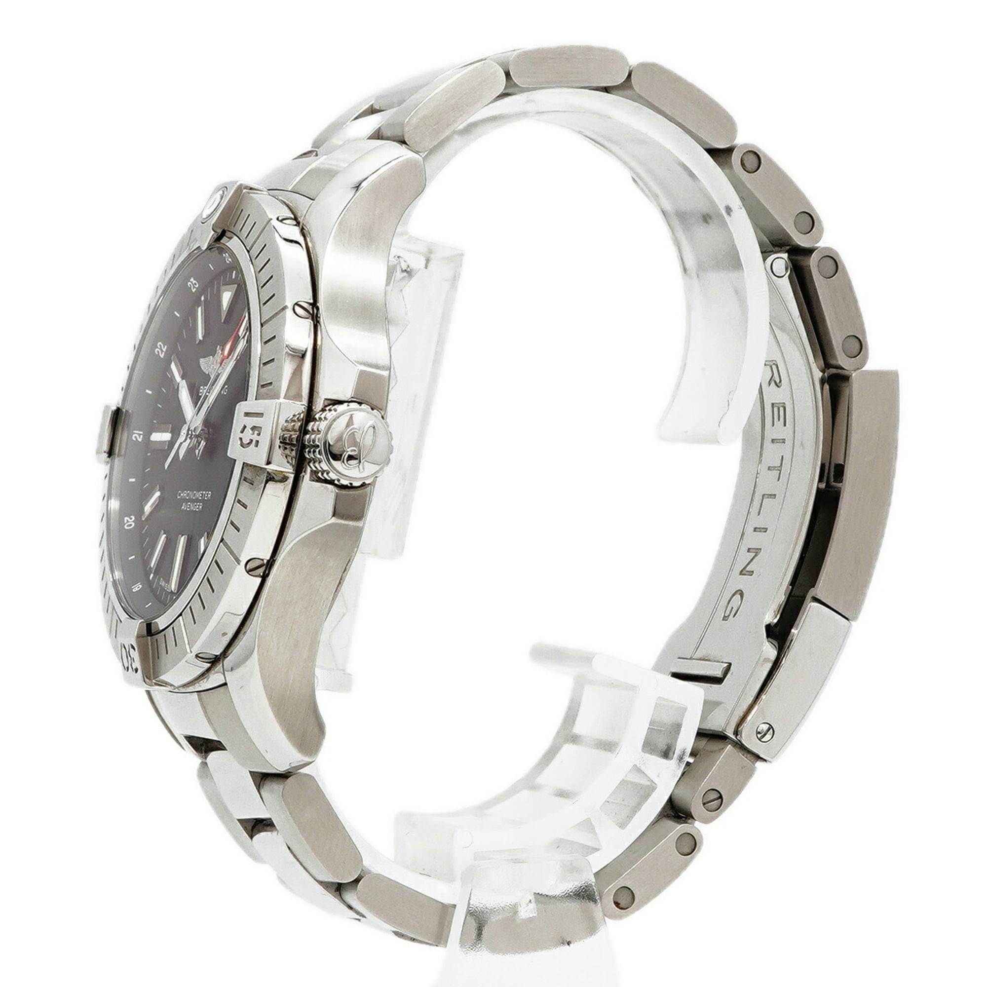 Breitling Avenger A17318 Black Dial 42mm Watch