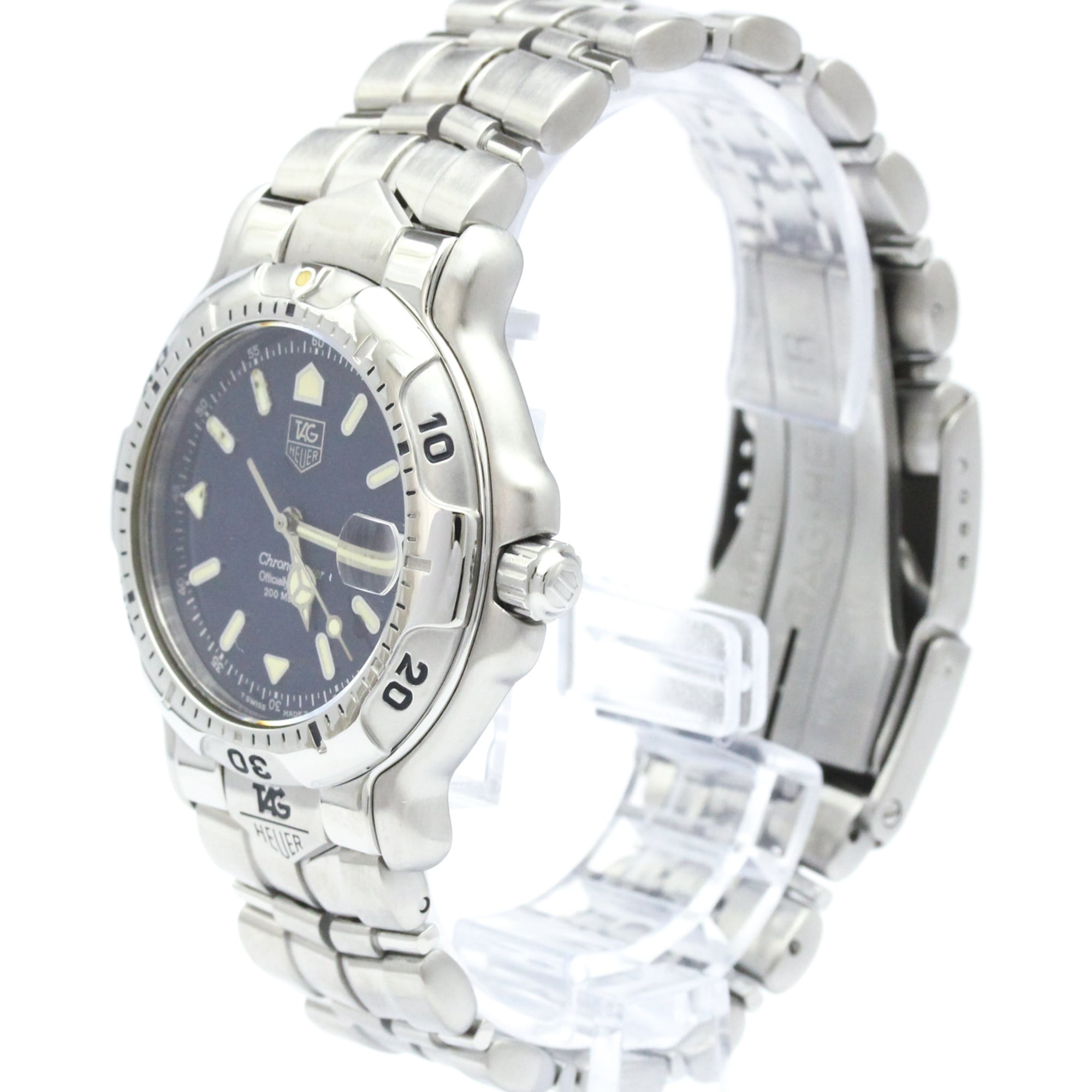 TAG HEUER 6000 Chronometer Steel Automatic Mens WH5113