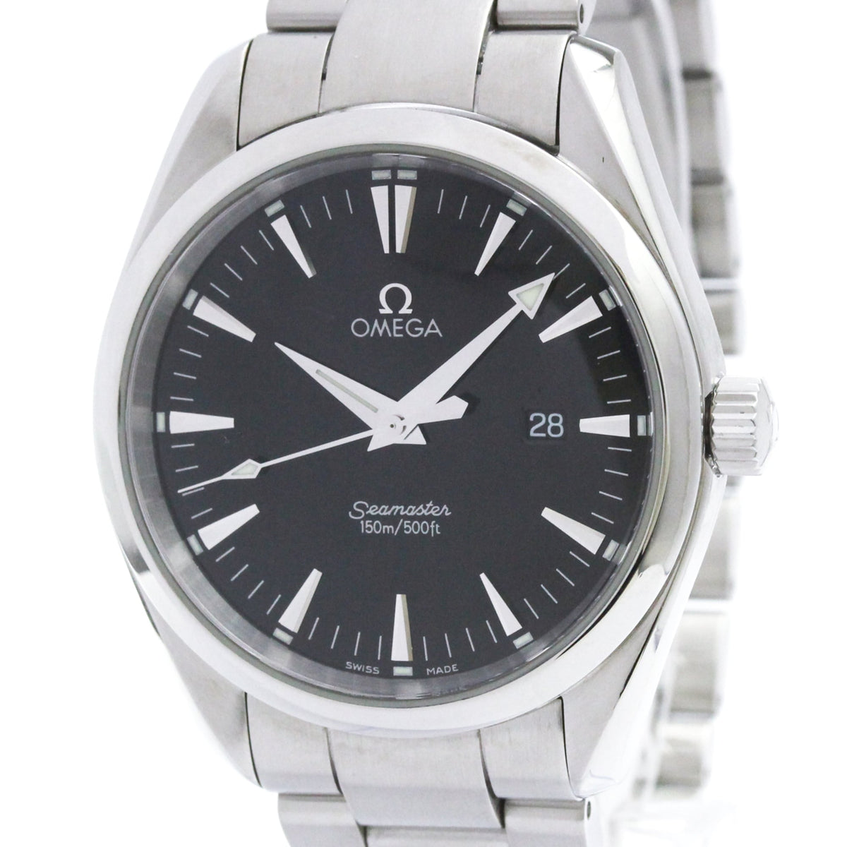 Omega Seamaster 2517.5 Schwarz Zifferblatt 39mm Uhr