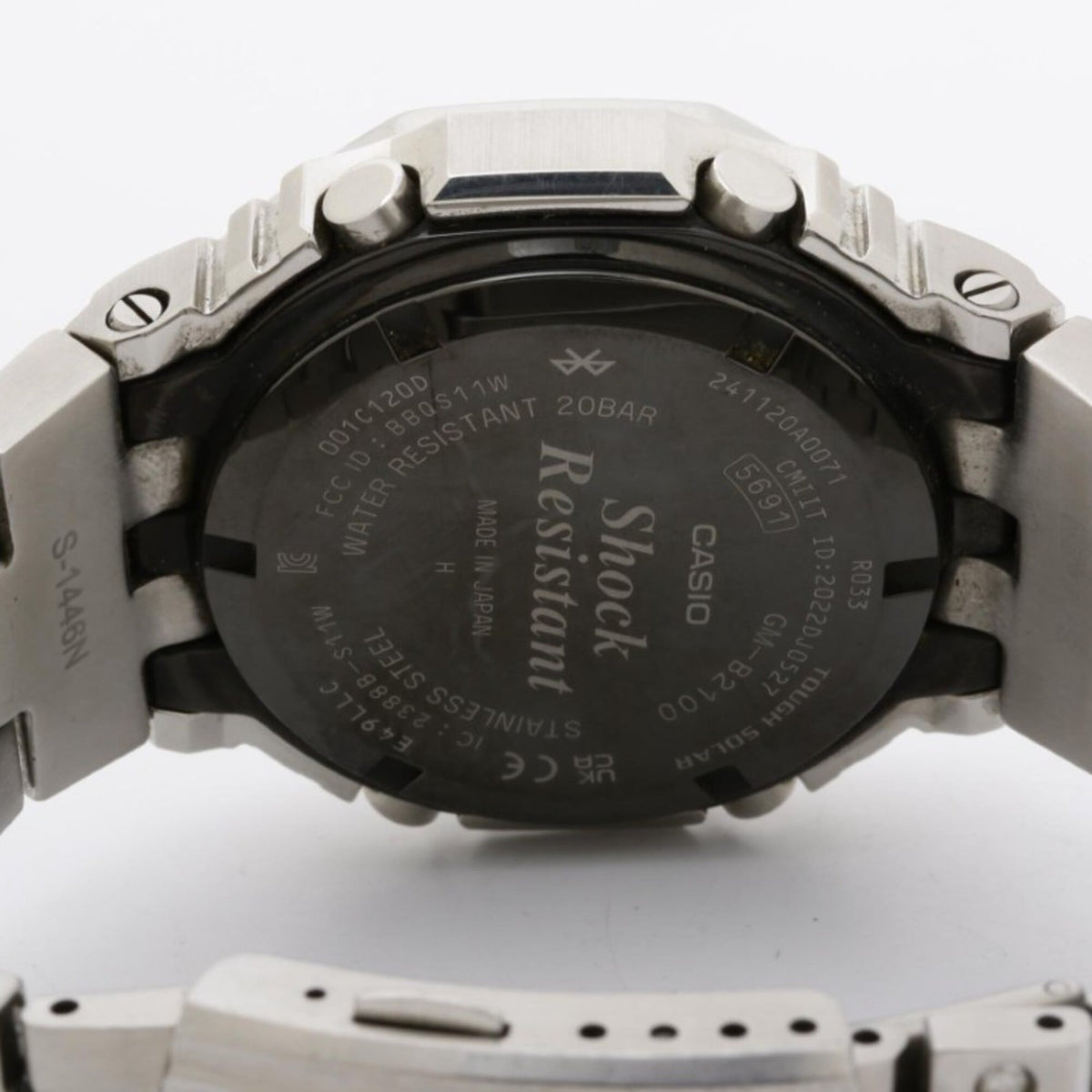 Montre Casio G-SHOCK FULL METAL série 2100 GM-B2100PC-1AJF Noir Cadran 44 mm
