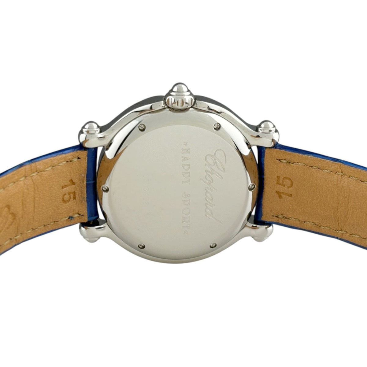 Montre Chopard Happy Sport Zodiac Balance 27/8438, cadran bleu, 31 mm