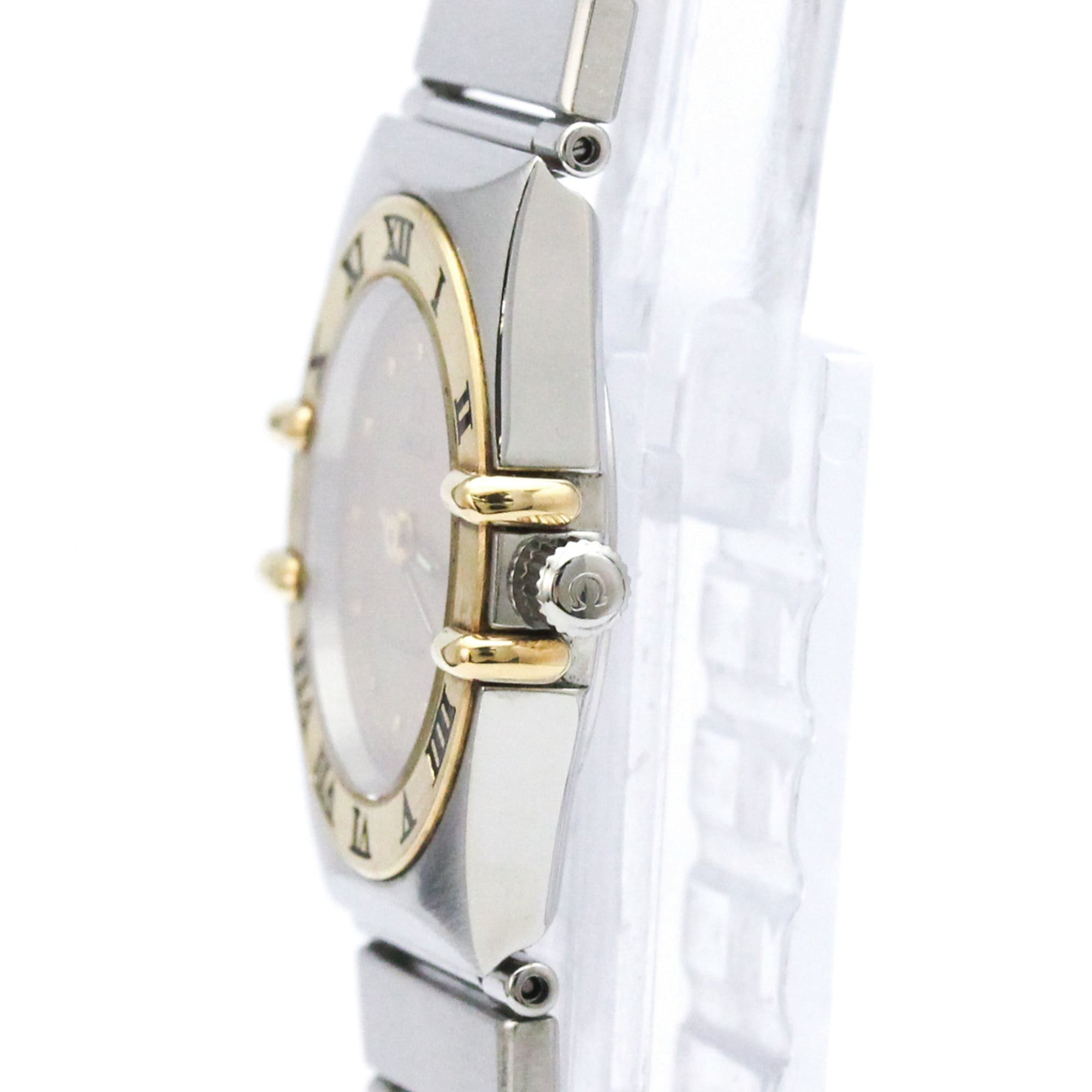 Omega Constellation 7.951.080 Gold Dial 22mm Watch