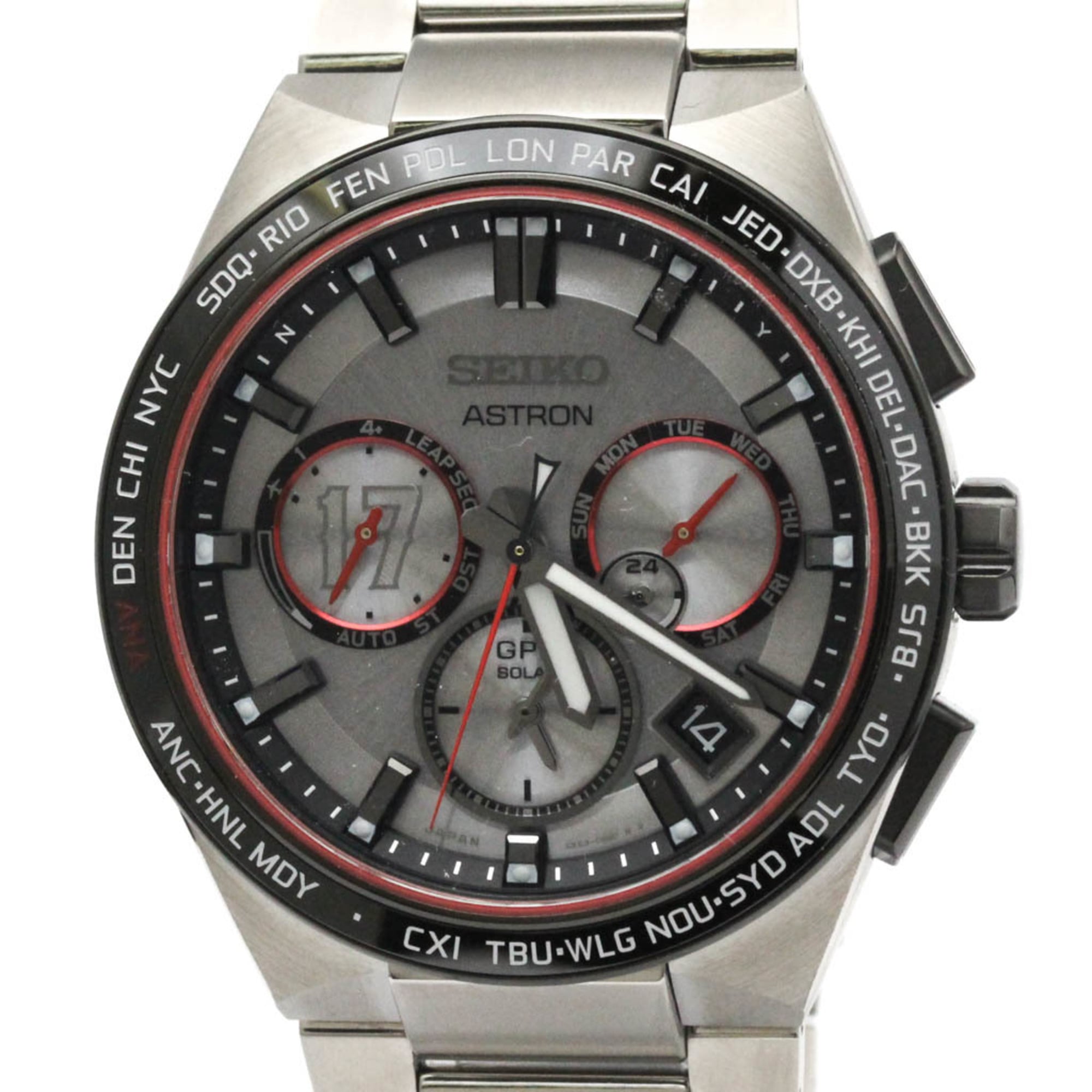SEIKO Astron Shohei Otani 2022 LTD Radio Wave Control Solar Titanium Watch SBXC125(5X53-0BX0)