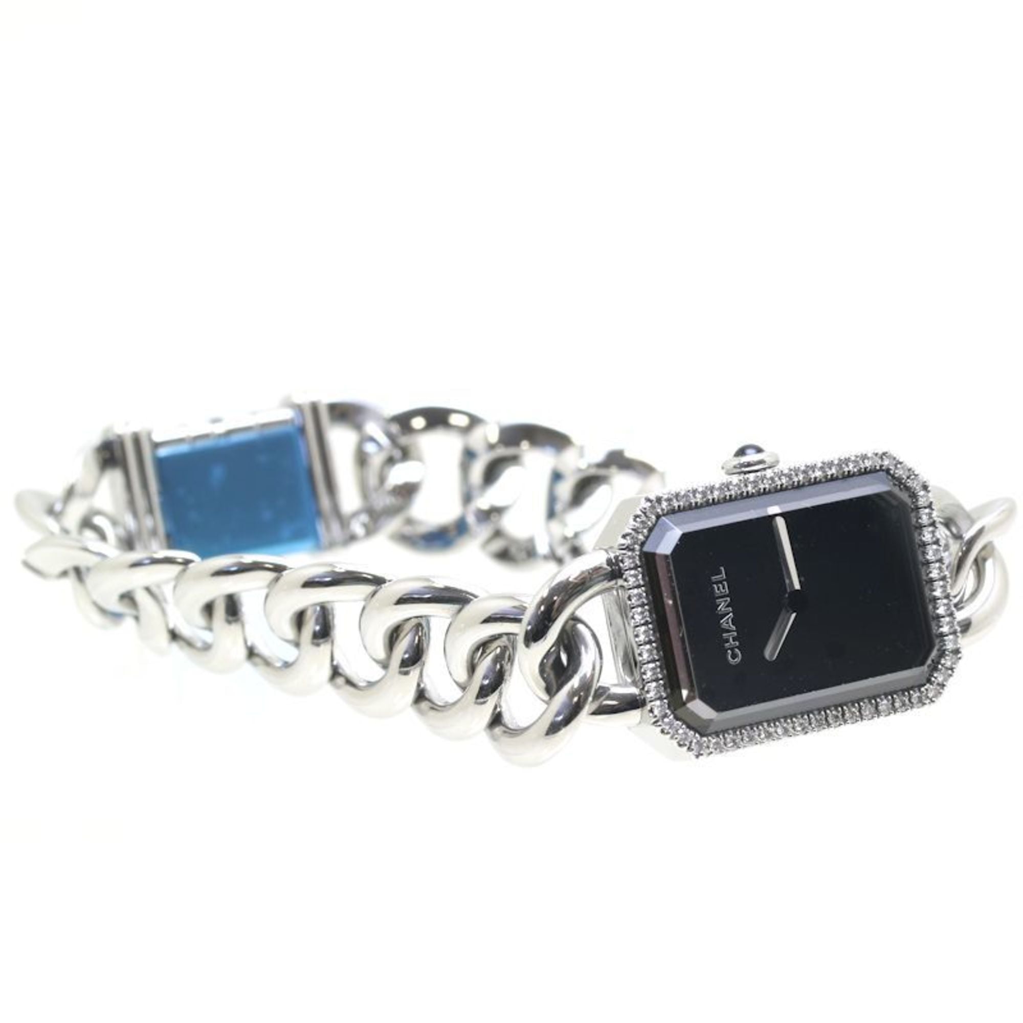 CHANEL Premiere Bezel Diamond H3254 roestvrijstalen dameshorloge 39865