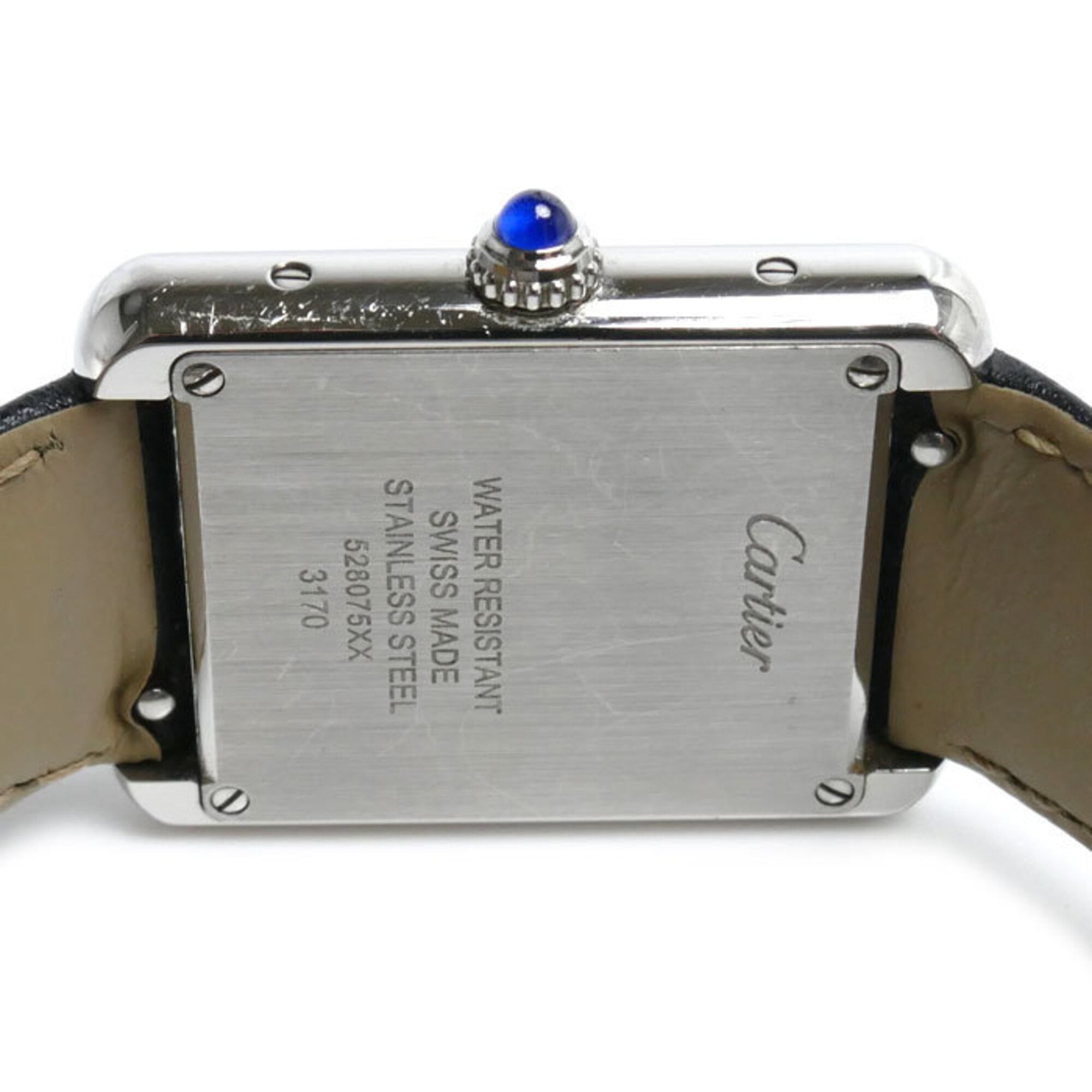 Cartier Cartier Tank Solo SM Battery-Powered WSTA0030 Silver Dial 24mm Watch
