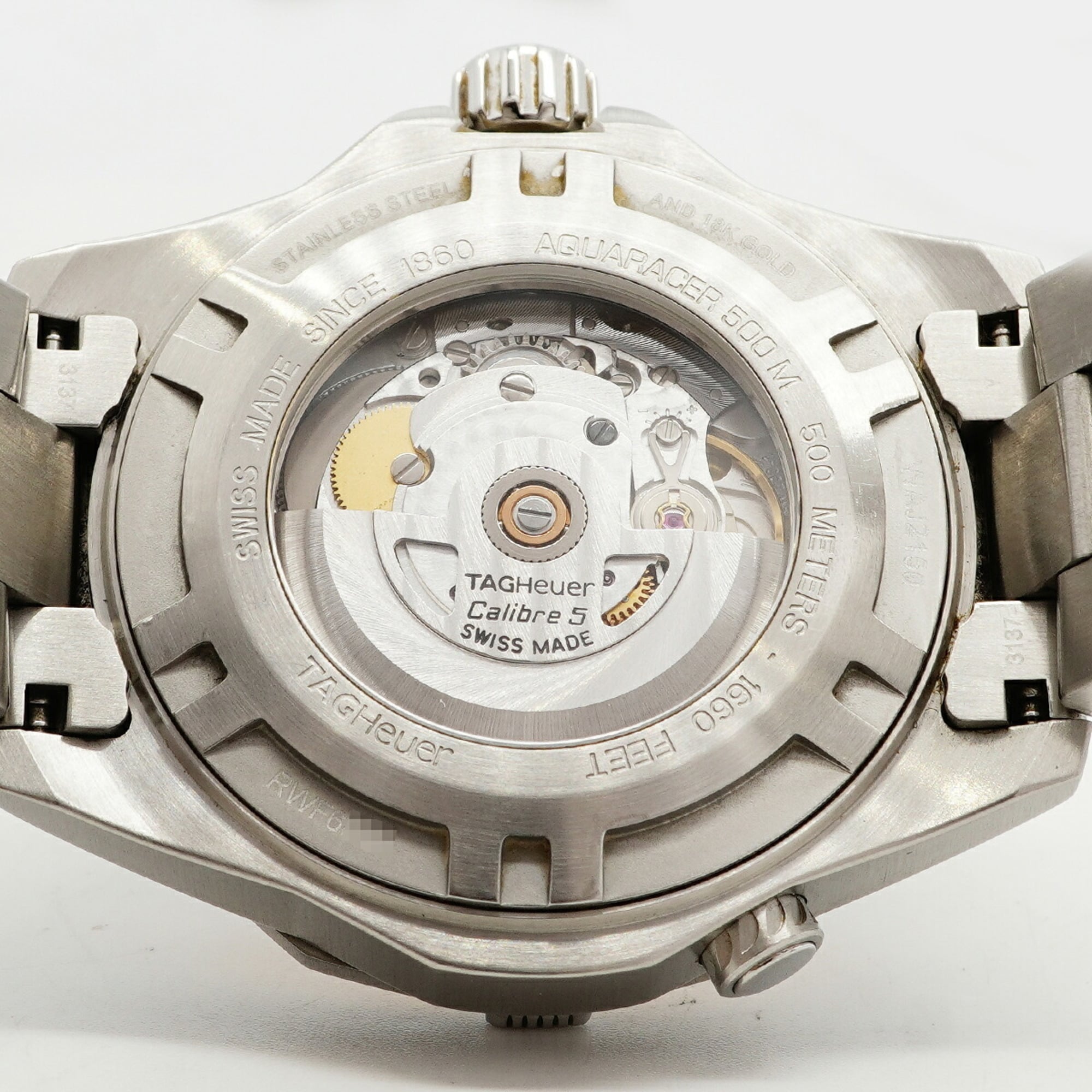 TAG Heuer Aquaracer WAJ2150 Black Dial 43mm Watch
