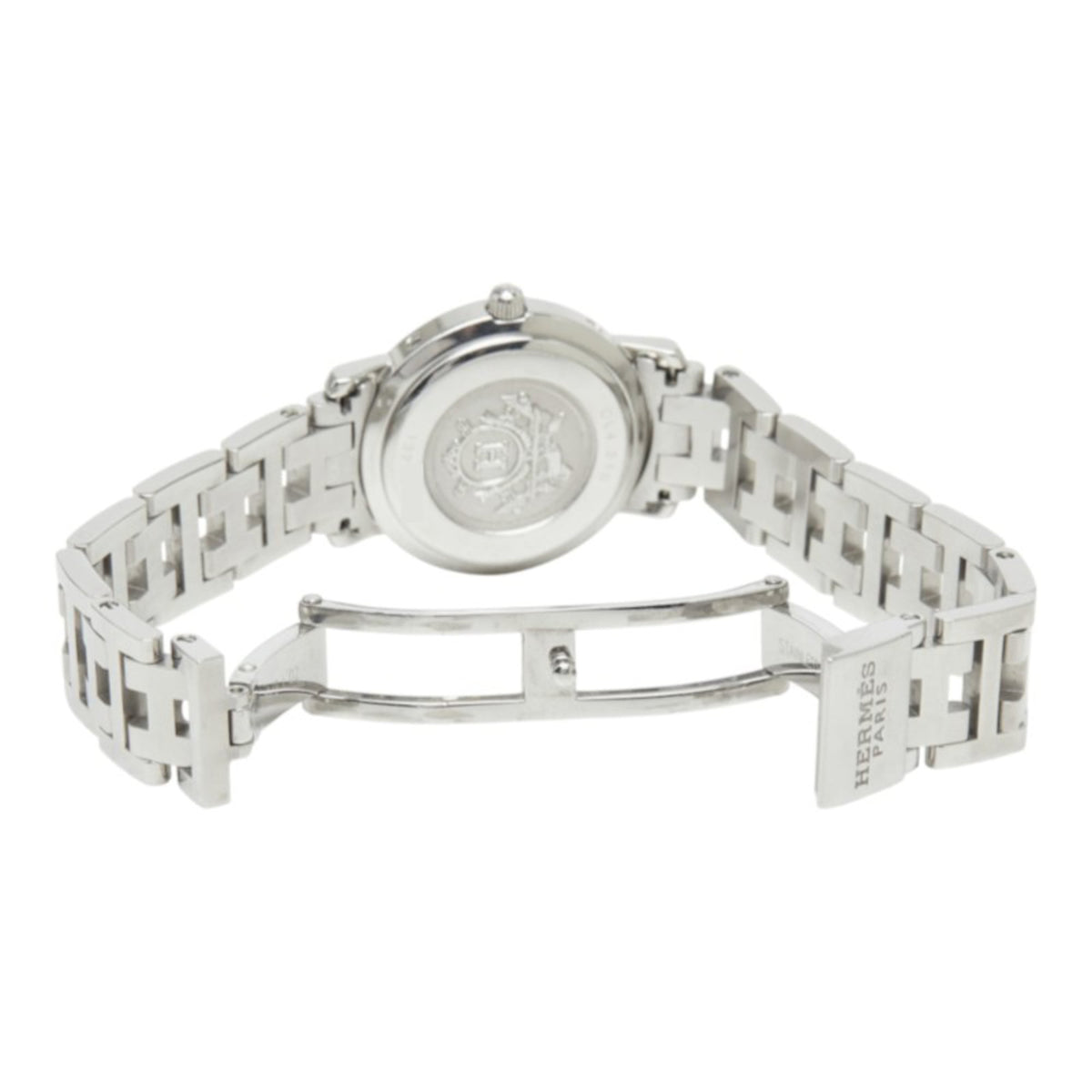 Hermes Clipper CL4.210 White Dial 24mm Watch