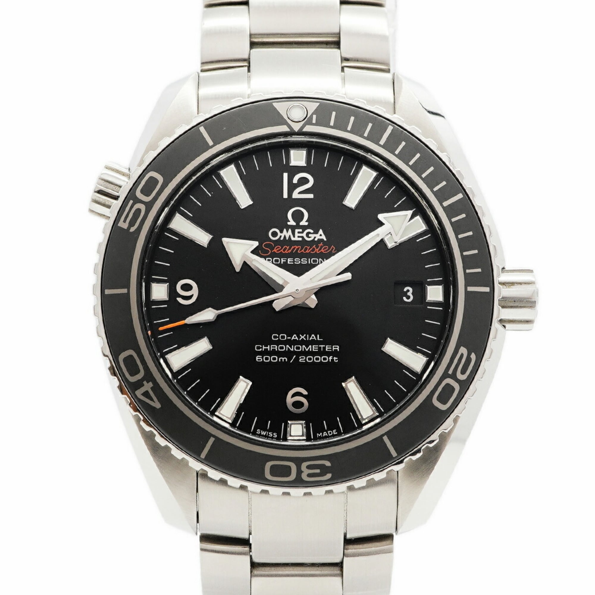 Omega Seamaster Planet Ocean 232.30.42.21.01.001 Black Dial Men's Watch