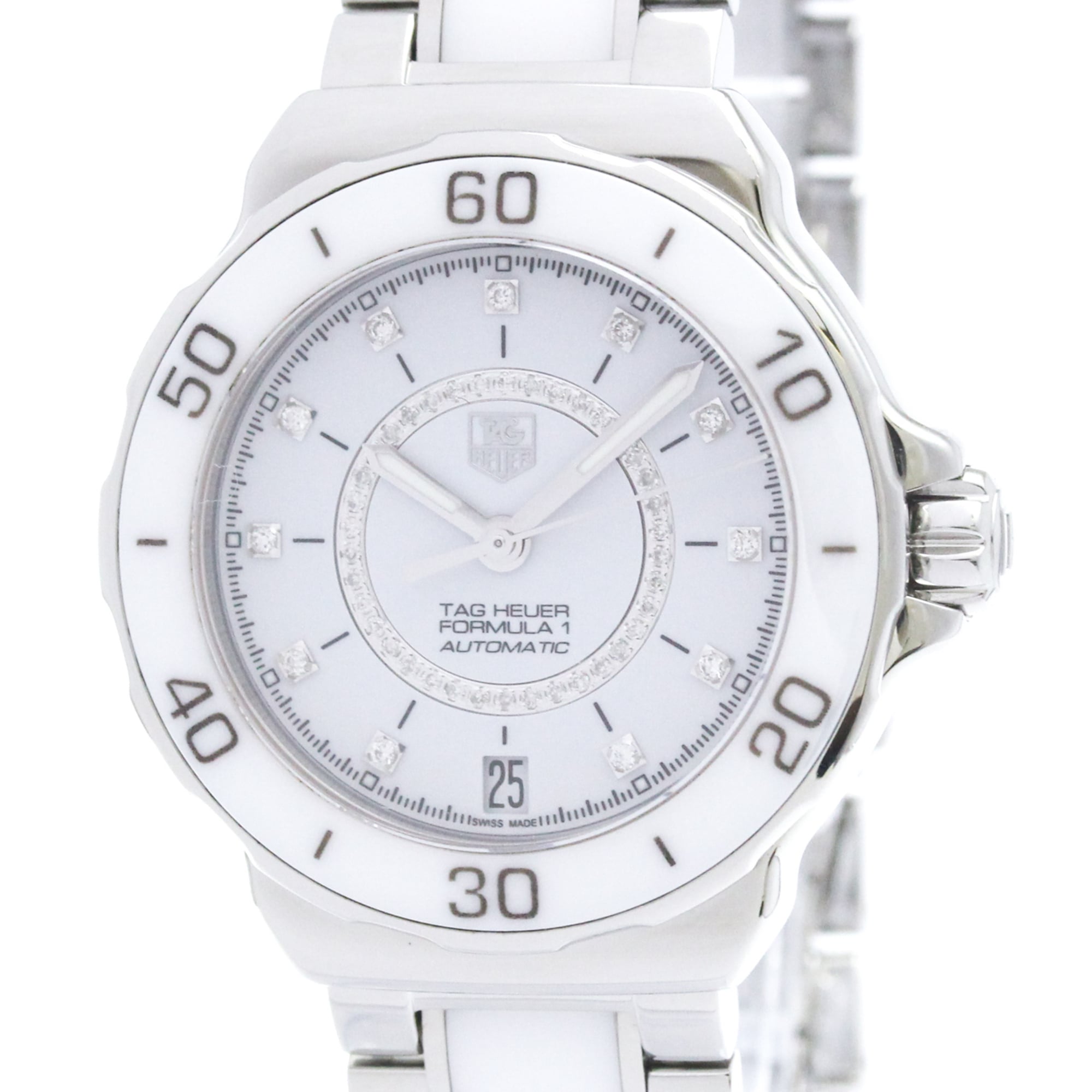 TAG Heuer Formula 1 WAU2211 White Dial 35mm Watch