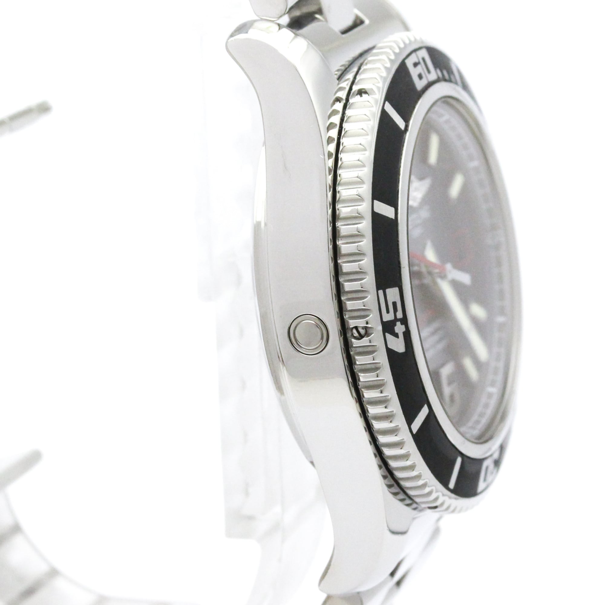 Breitling Superocean A17391 Black Dial 44mm Watch