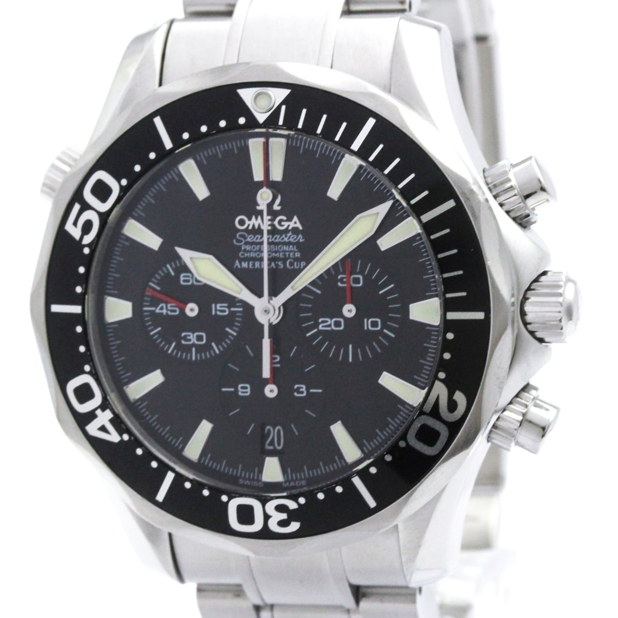 Omega Seamaster 2594.5 Black Dial 41mm Watch